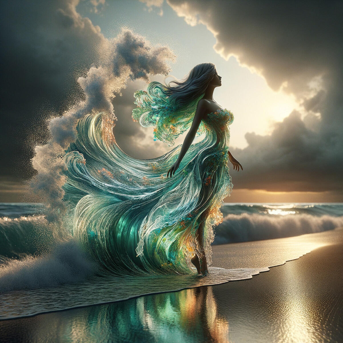 Free photo Princess of the sea