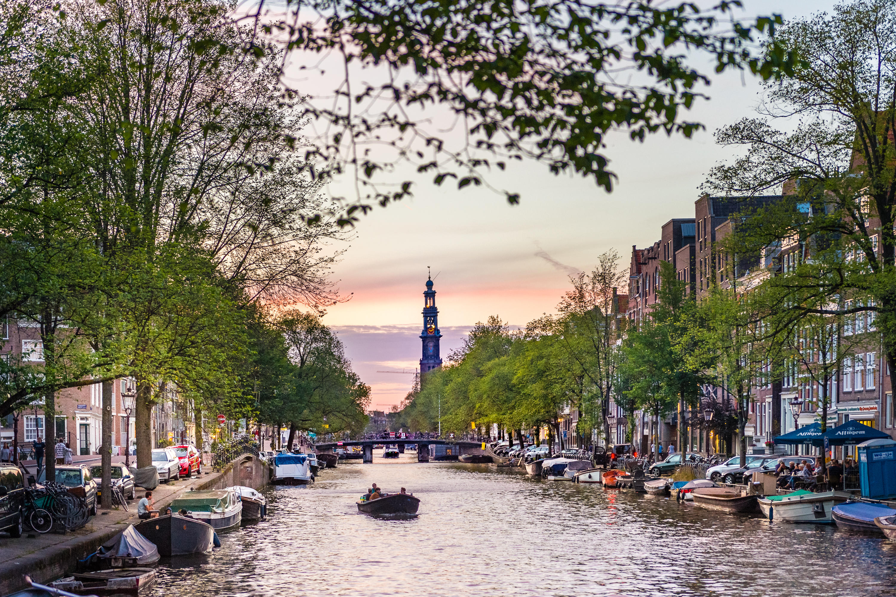 桌面上的壁纸水渠 在家 阿姆斯特丹