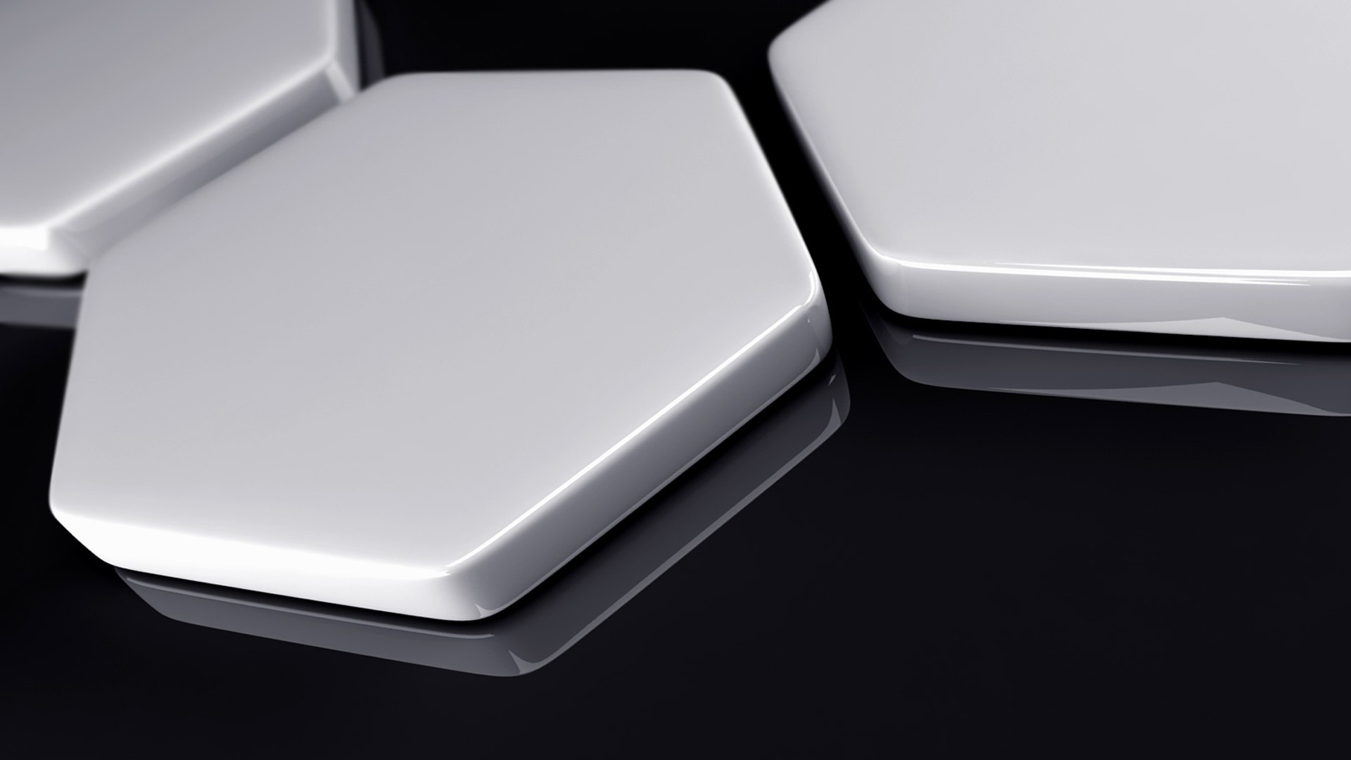 Бесплатное фото Белые пятиугольники