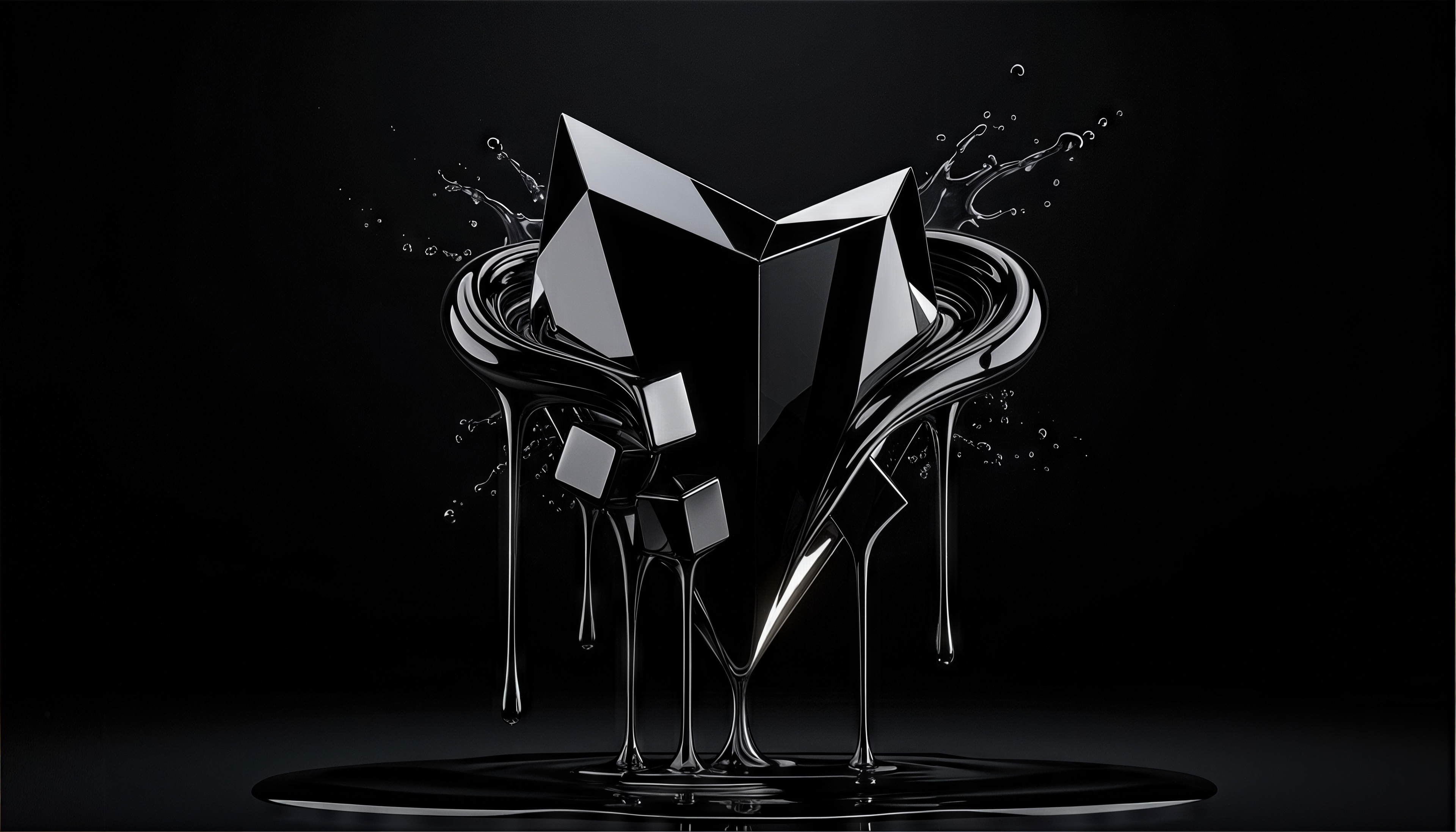 Wallpapers diamond crystal geometry on the desktop