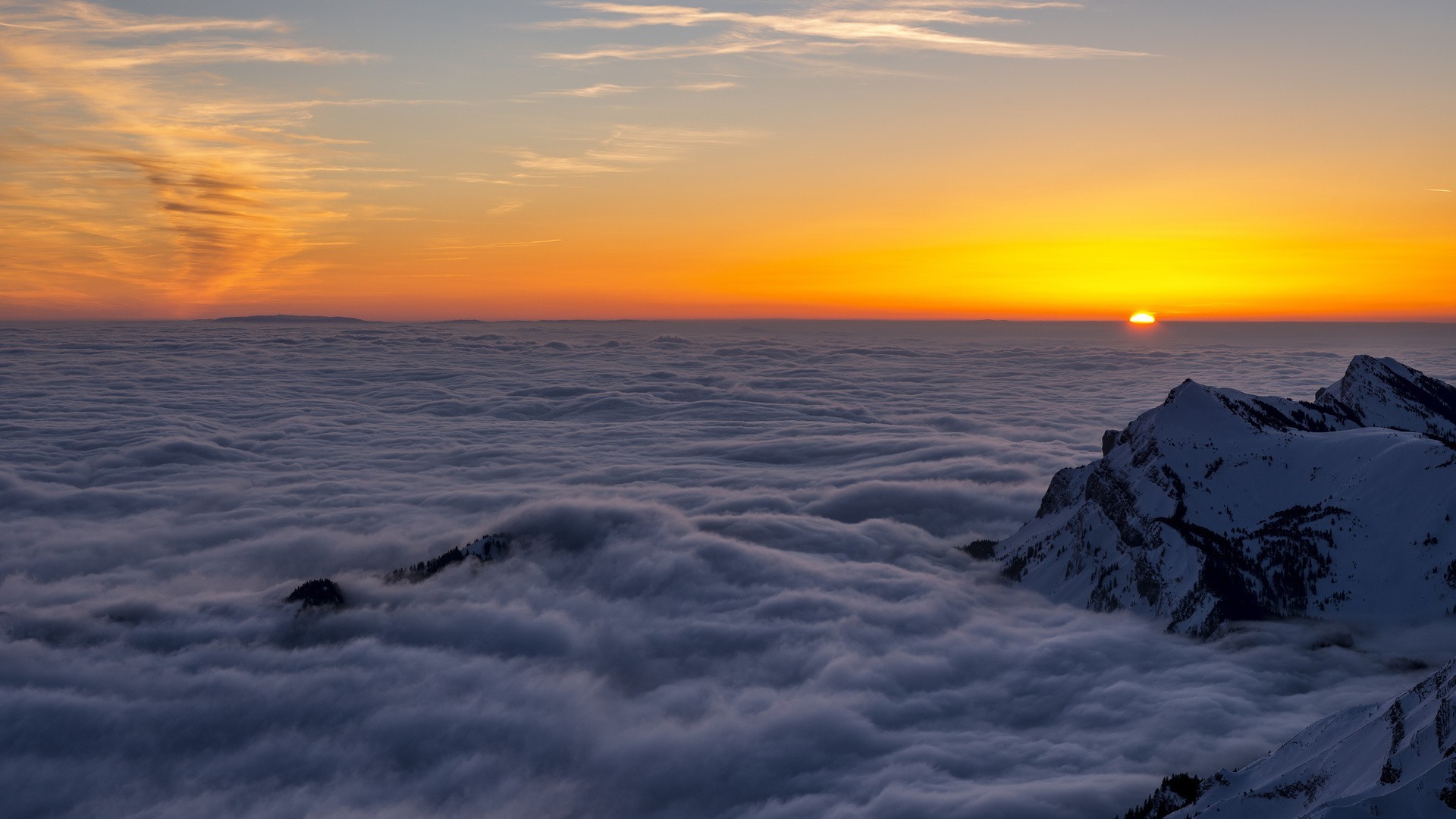 桌面上的壁纸日光 景观 日落