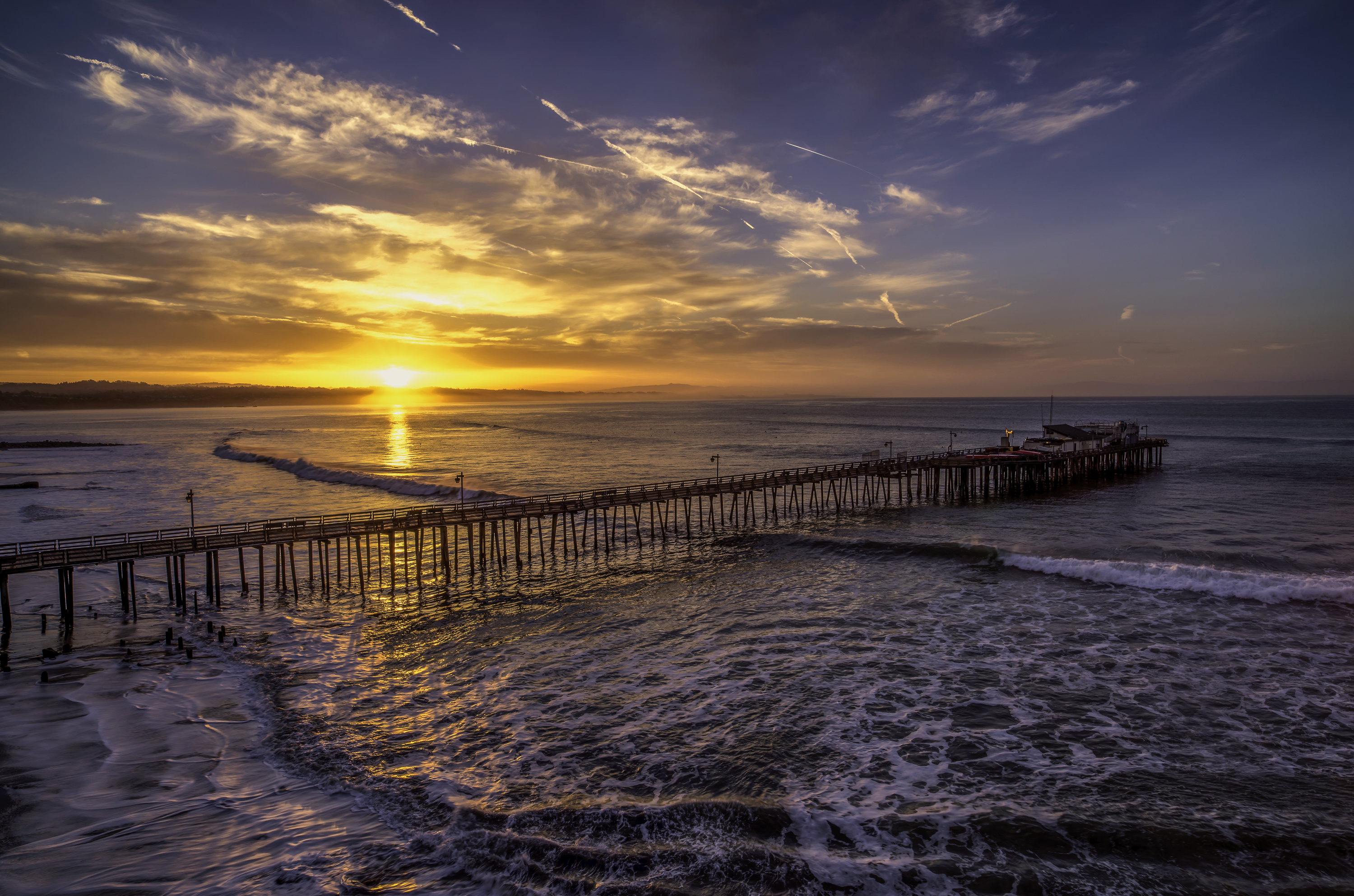 Wallpapers Capitol Pier Santa Cruz on the desktop