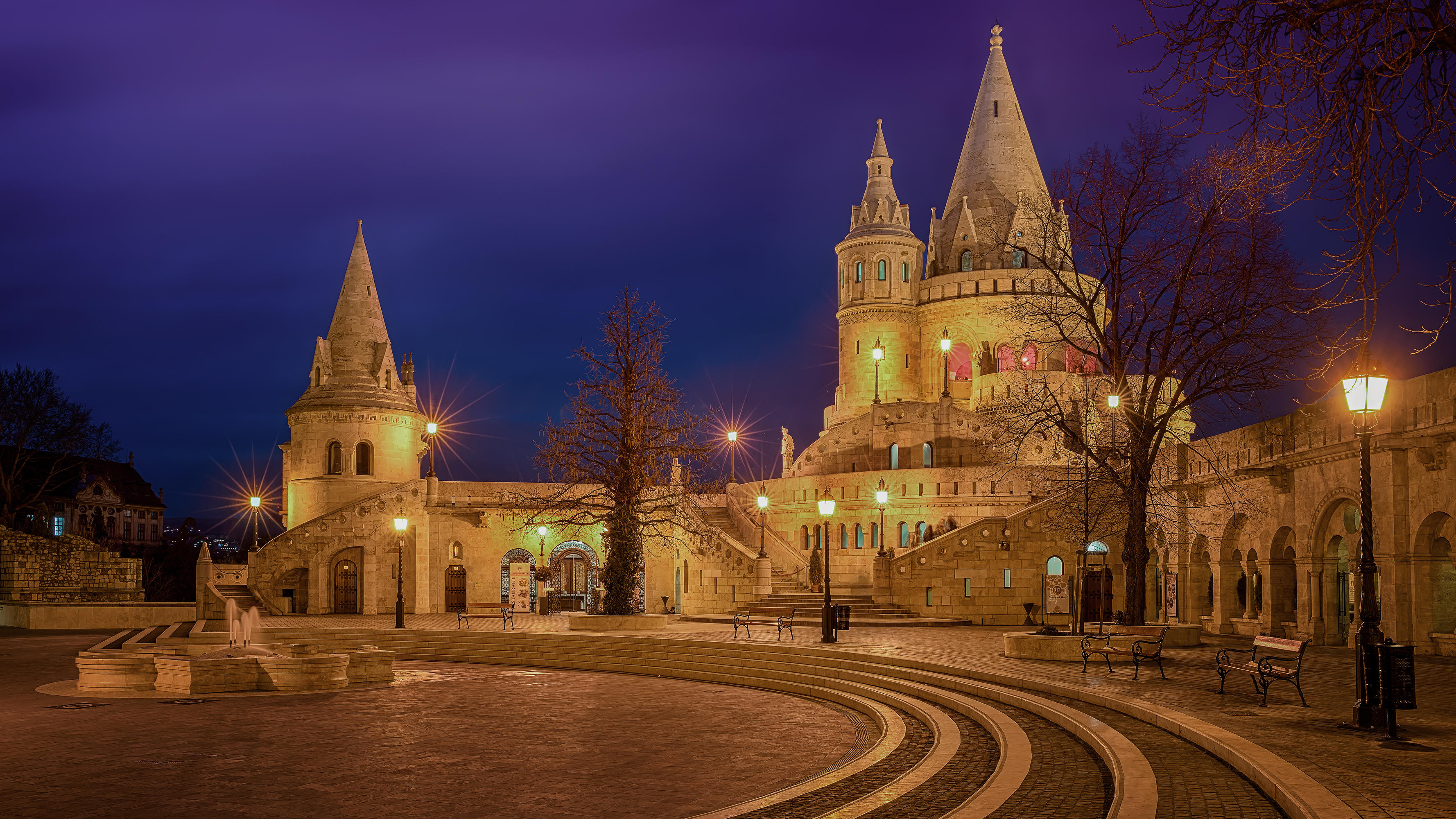 Wallpapers Fisherman s Bastion Budapest Hungary on the desktop