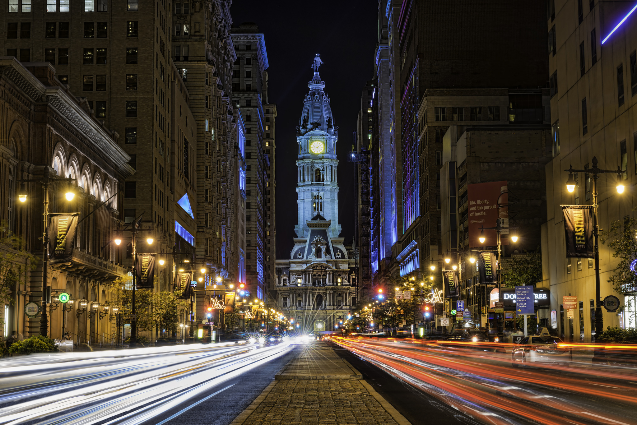 Wallpapers Philadelphia PA city hall on the desktop