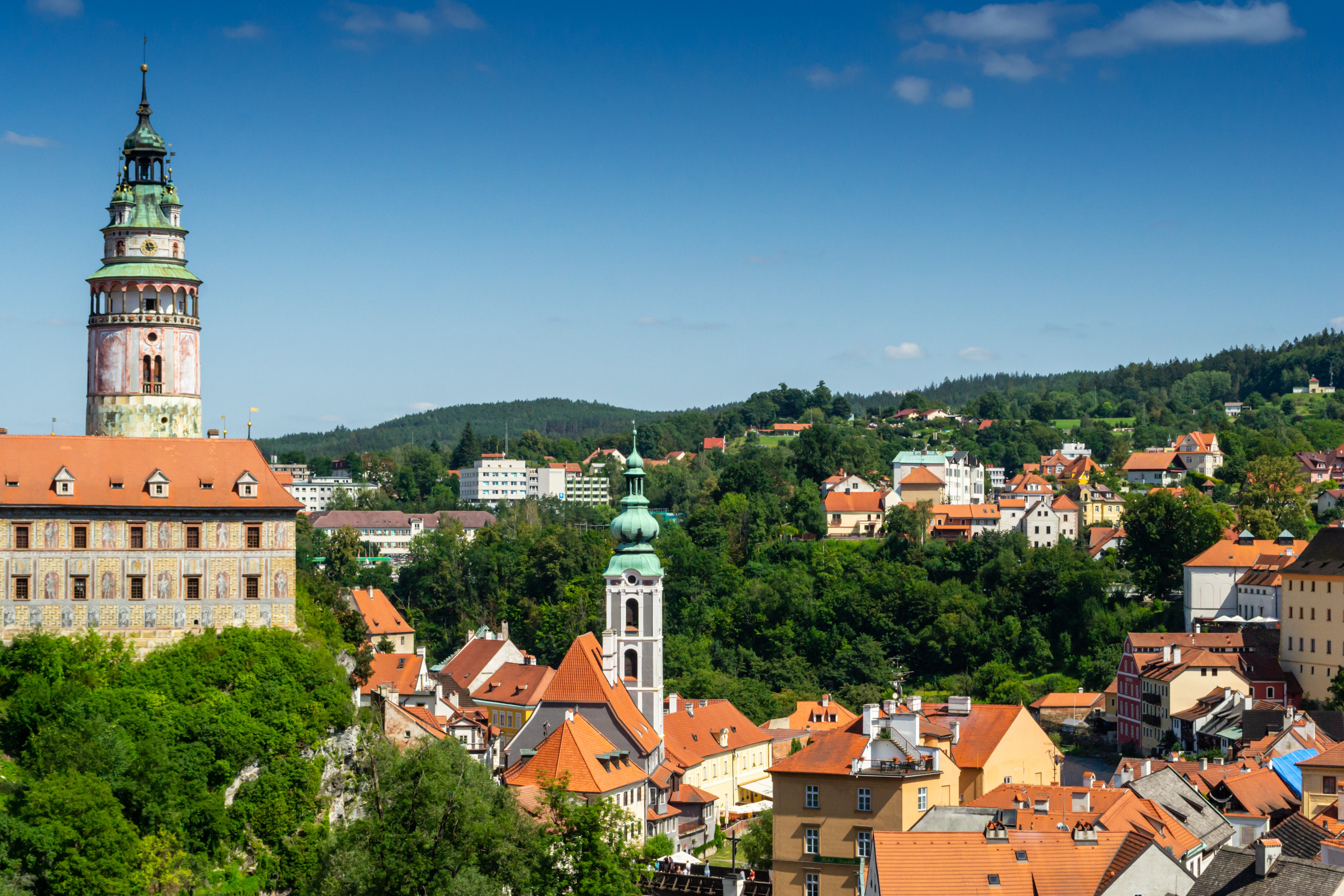 Wallpapers cities Czech Republic tower on the desktop