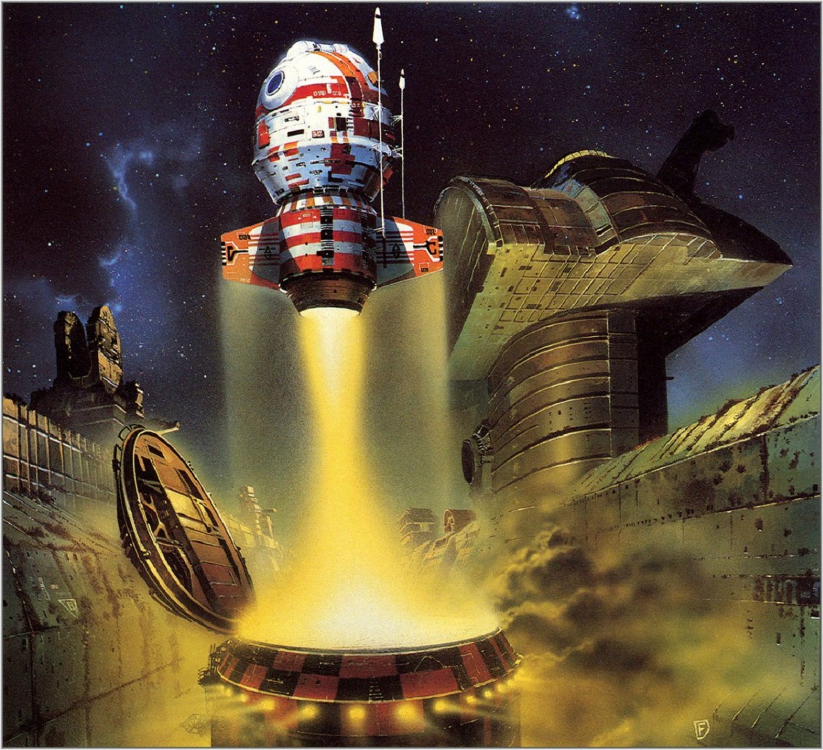 Free photo Spacecraft launch