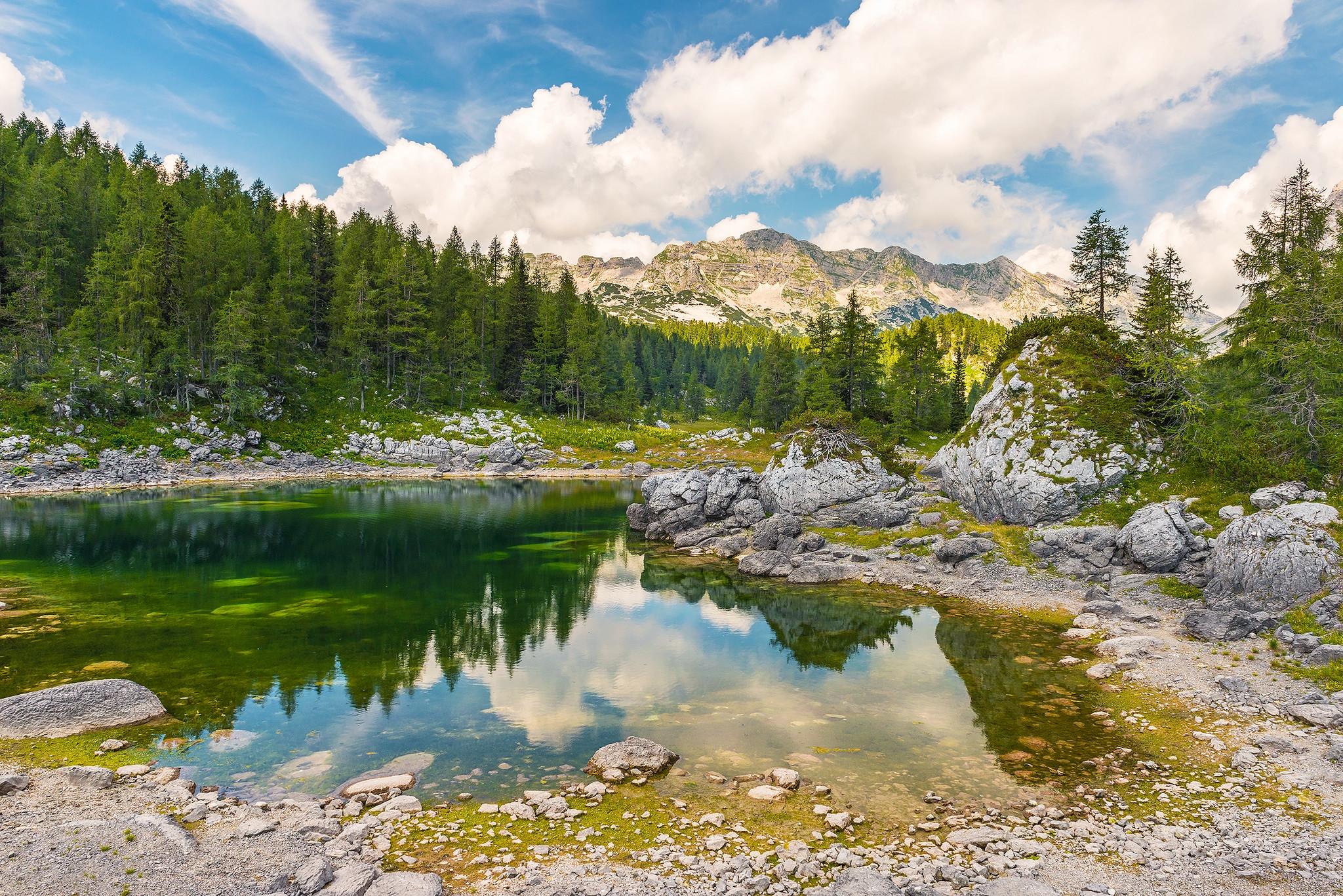 Wallpapers Seven Lakes Valley Triglav National Park lake on the desktop