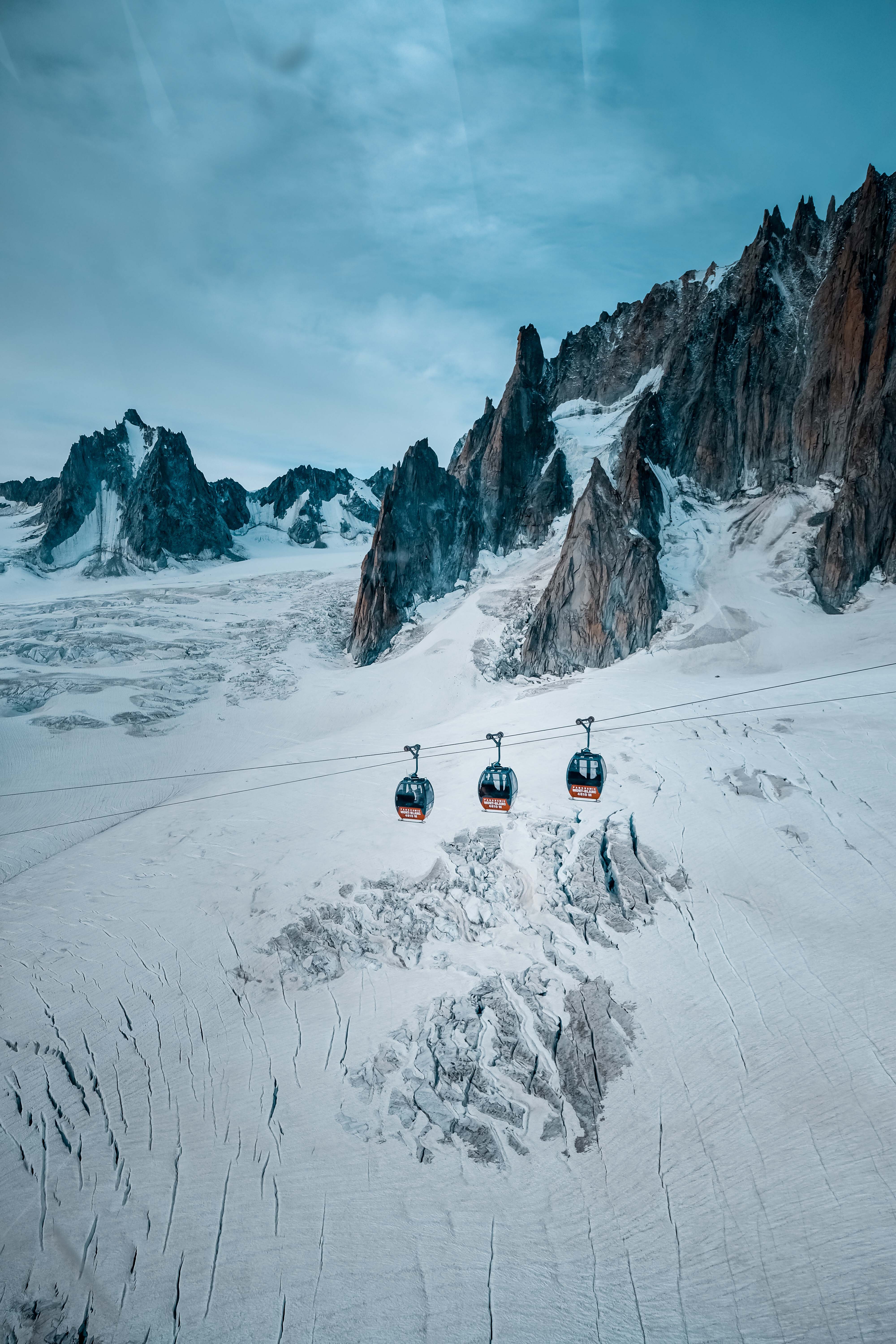 Wallpapers wallpaper snow landscape peaks on the desktop