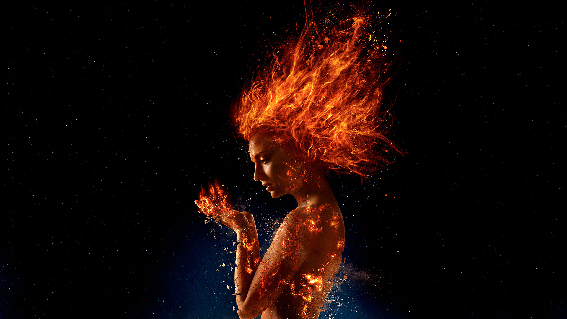 Обои Софи Тёрнер x men dark phoenix фильмы 2019 года на рабочий стол