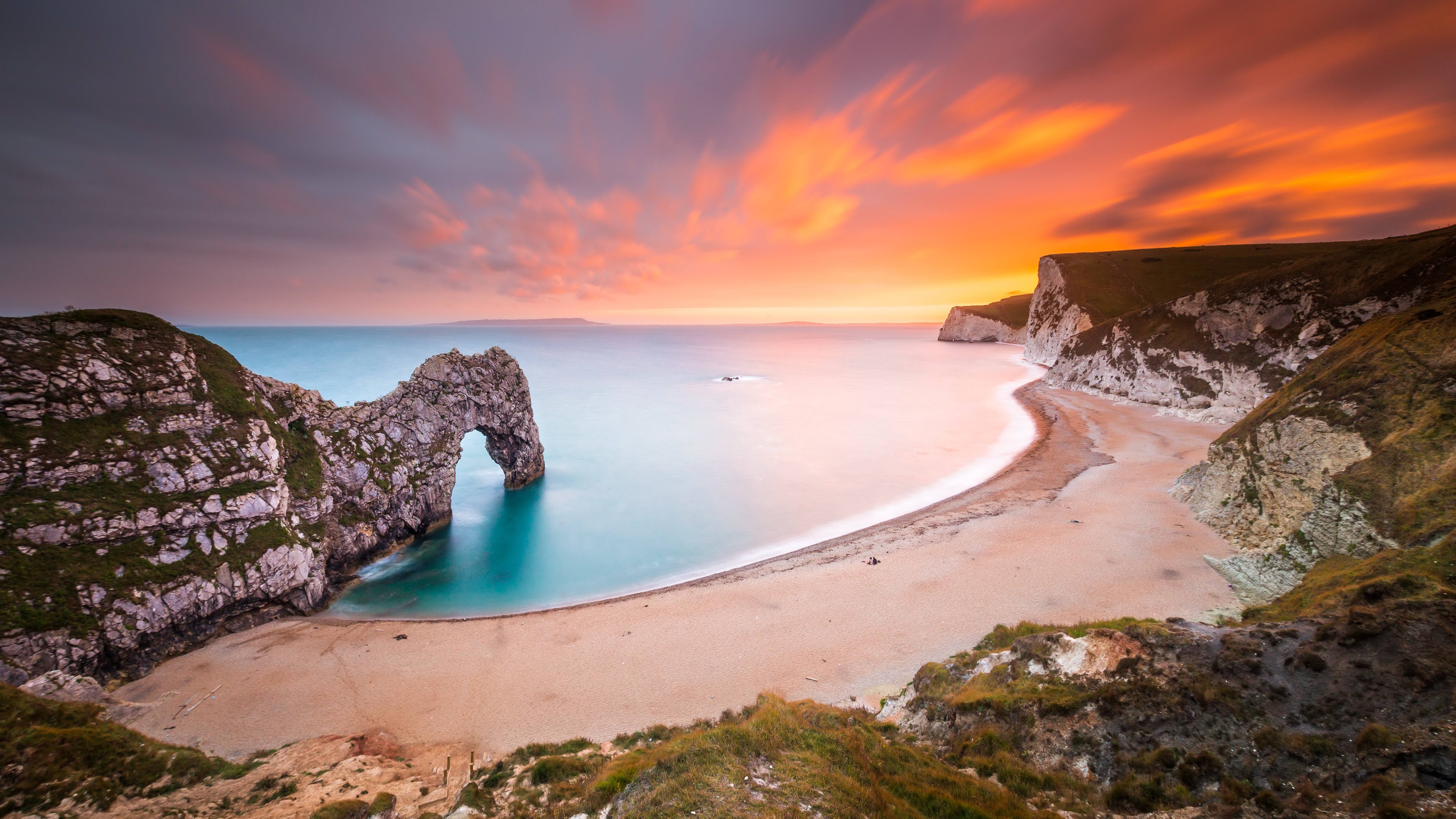 Free photo Sea rock arch type