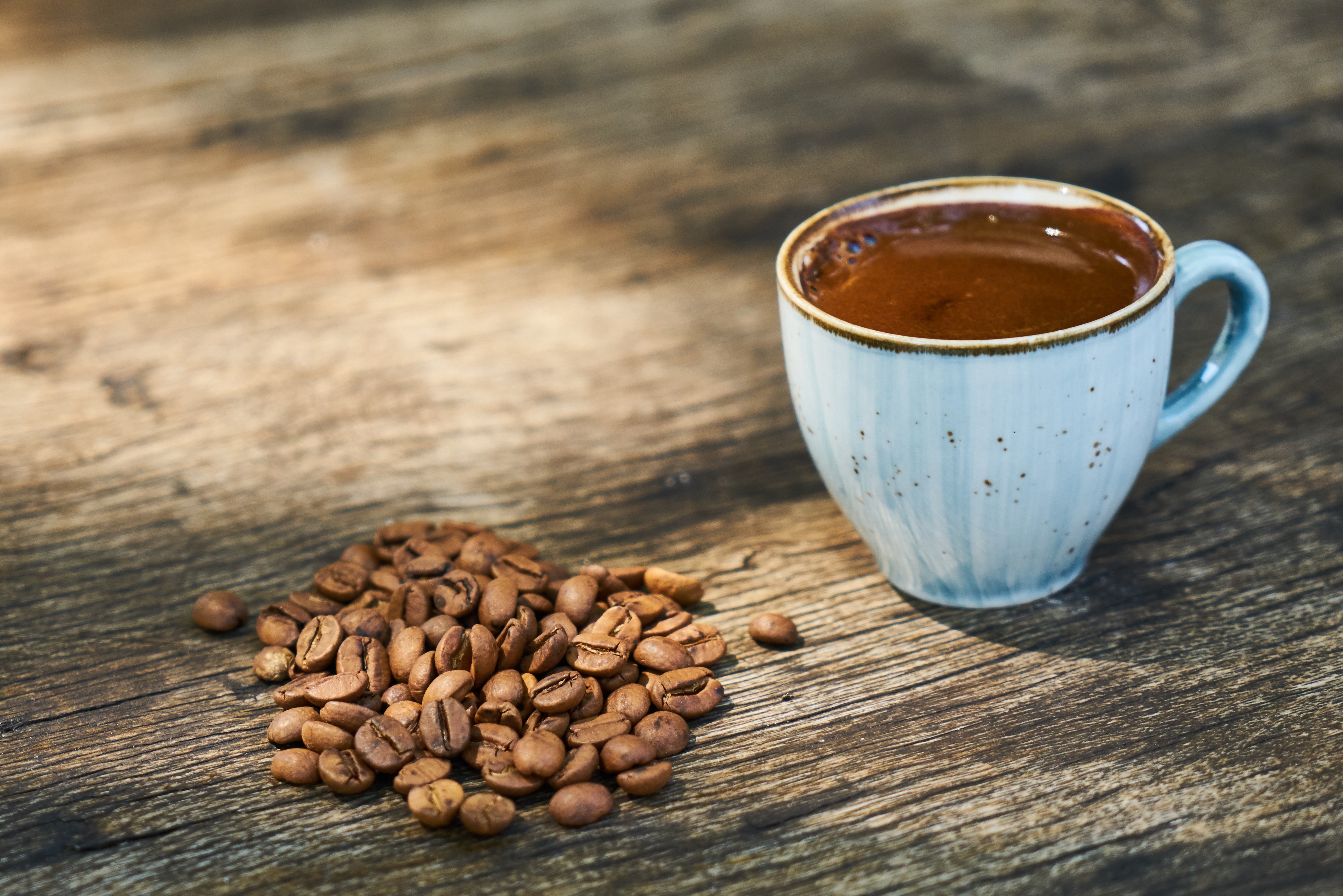 Free photo A morning cup of Turkish coffee