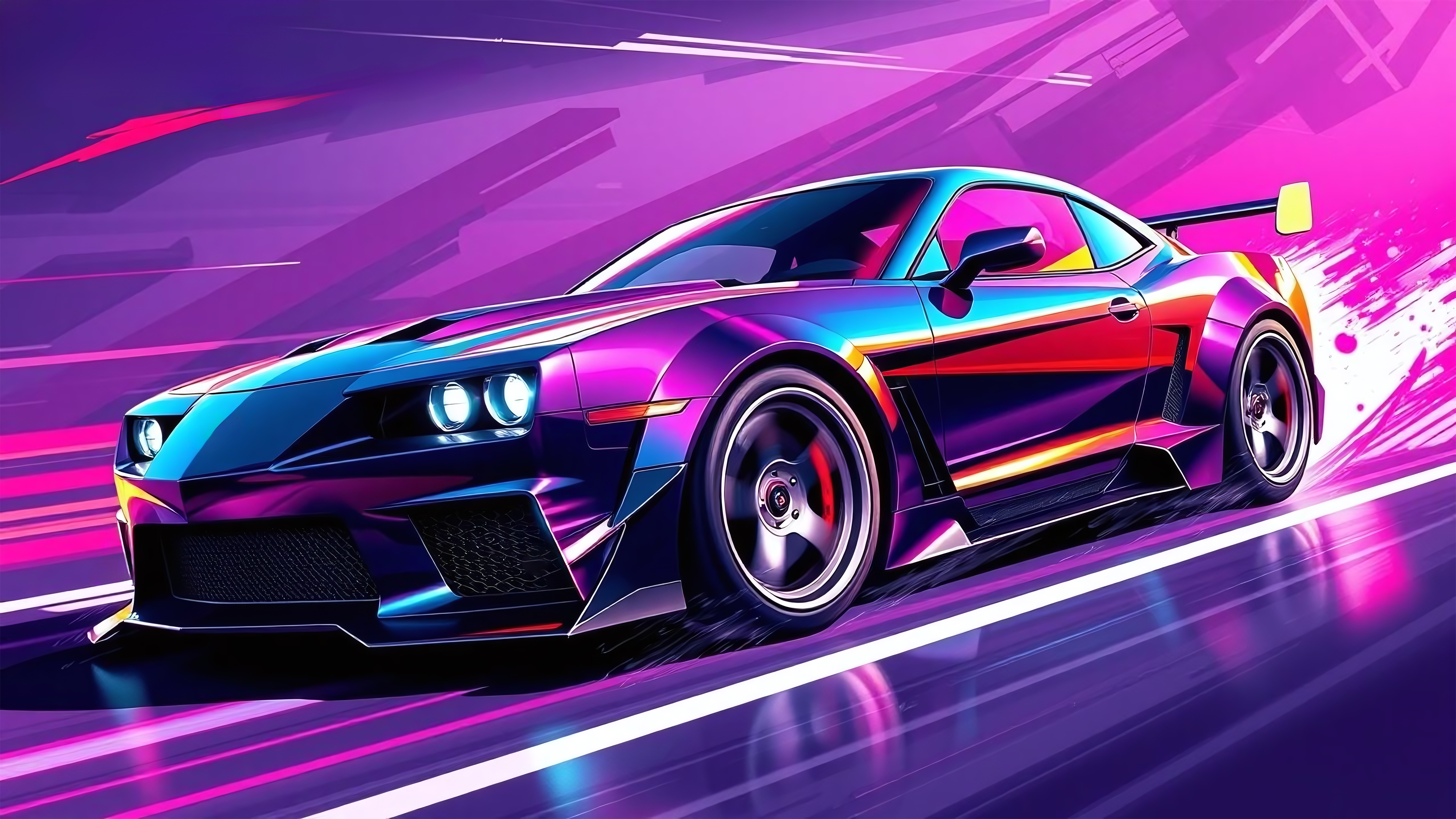 Бесплатное фото Спорткар автомобиль