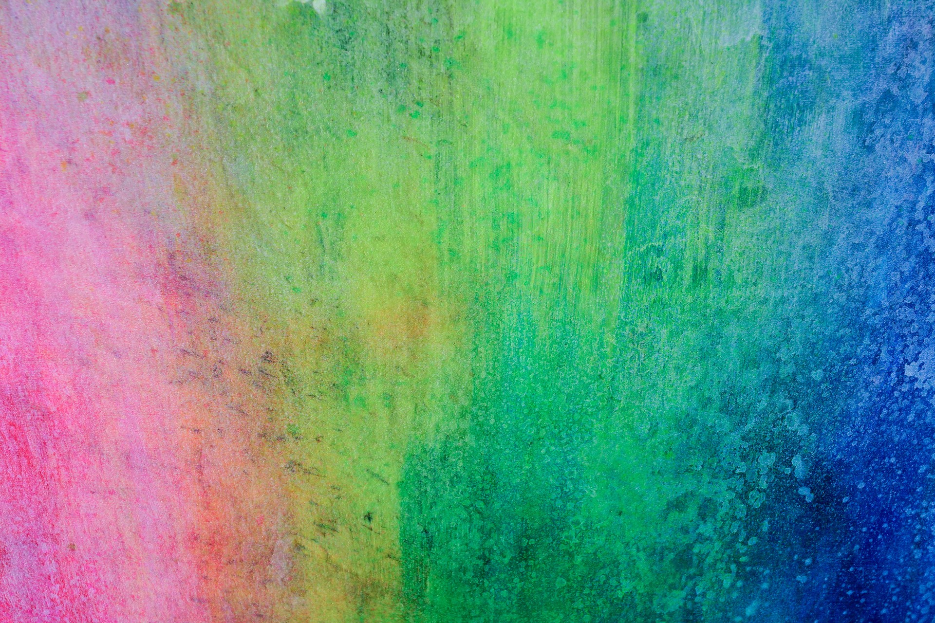 Wallpapers colorful painting green on the desktop