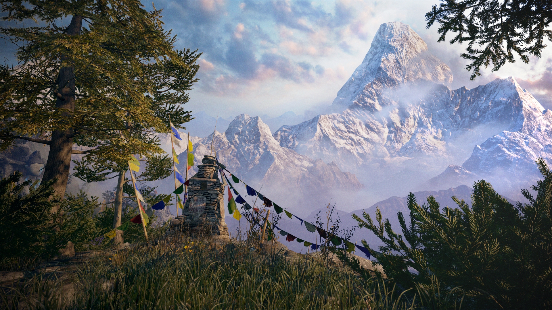 Обои горы пейзажи обои far cry 4 на рабочий стол