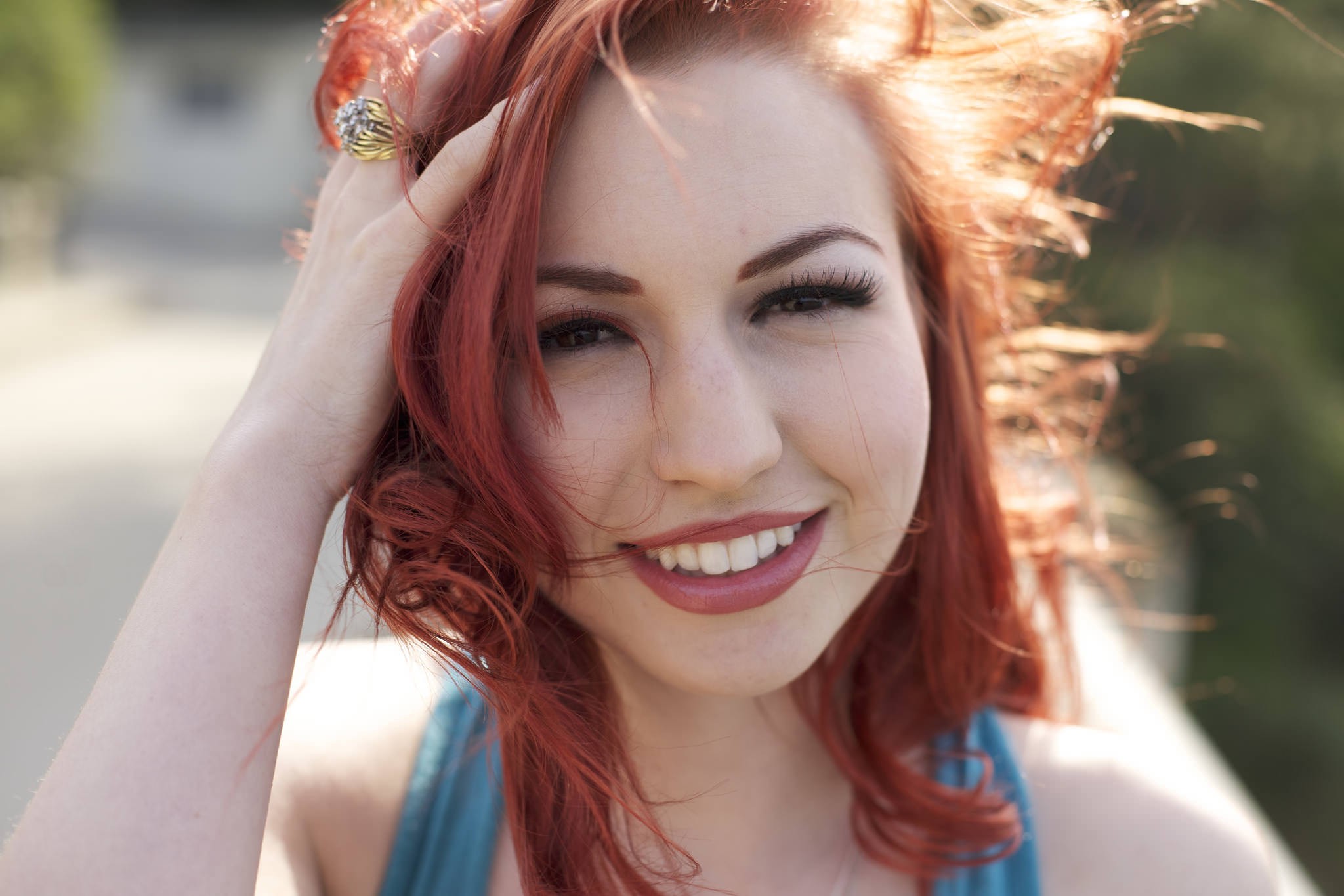 Обои окраска волос девушка мода на рабочий стол