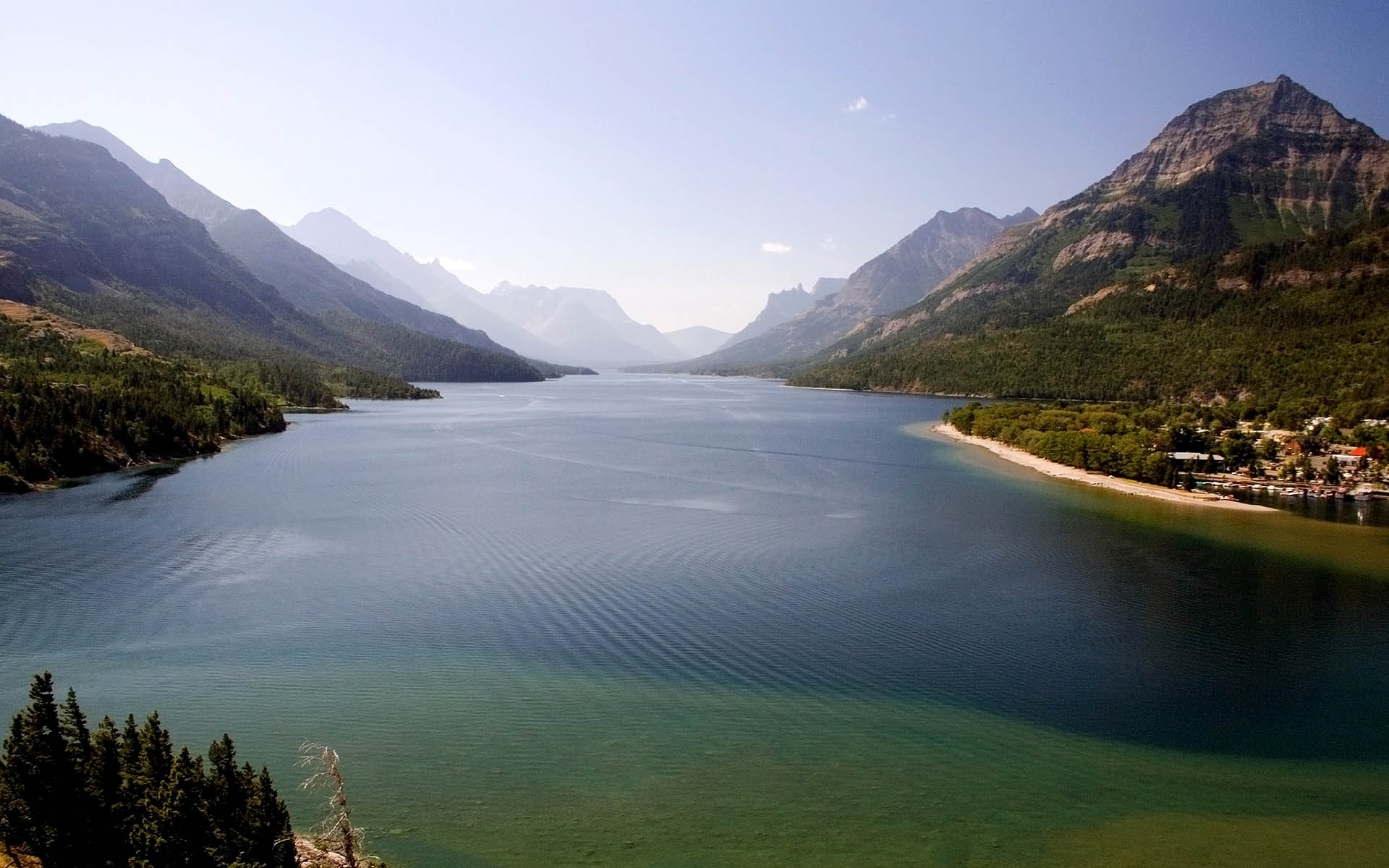 Озеро Уотертон