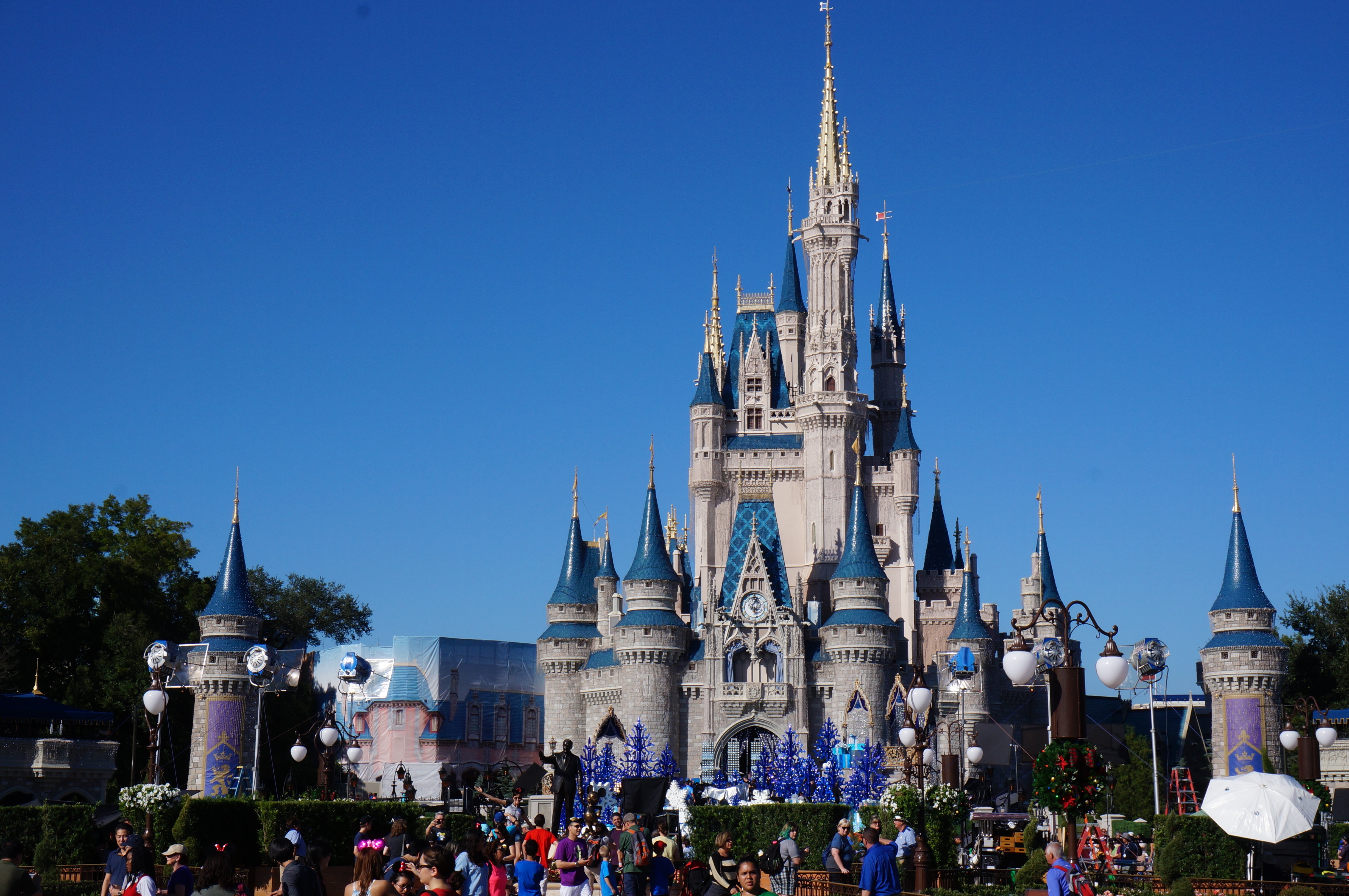 Wallpapers magic kingdom landmark amusement park on the desktop