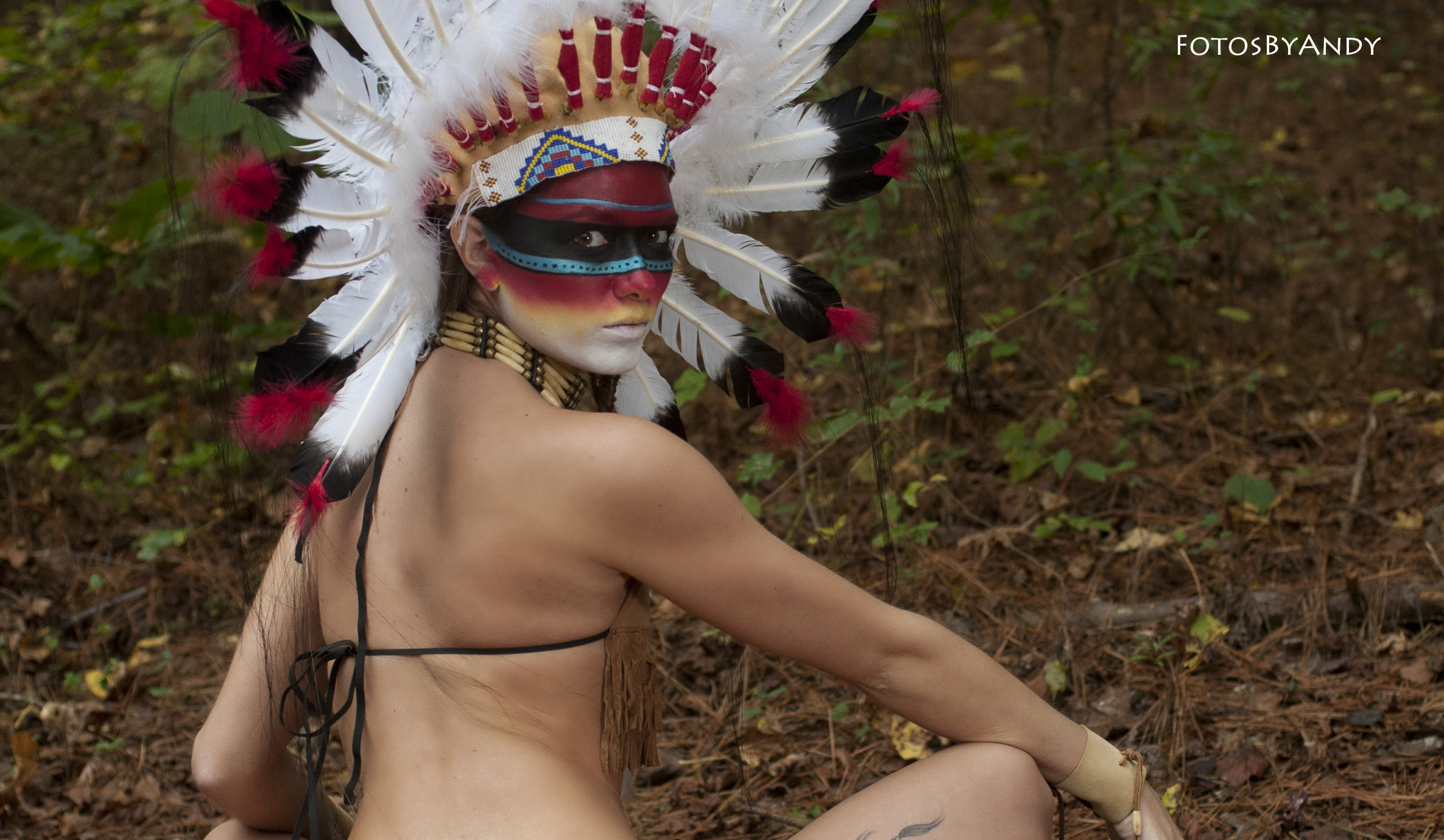 Wallpapers trees woman sexy on the desktop