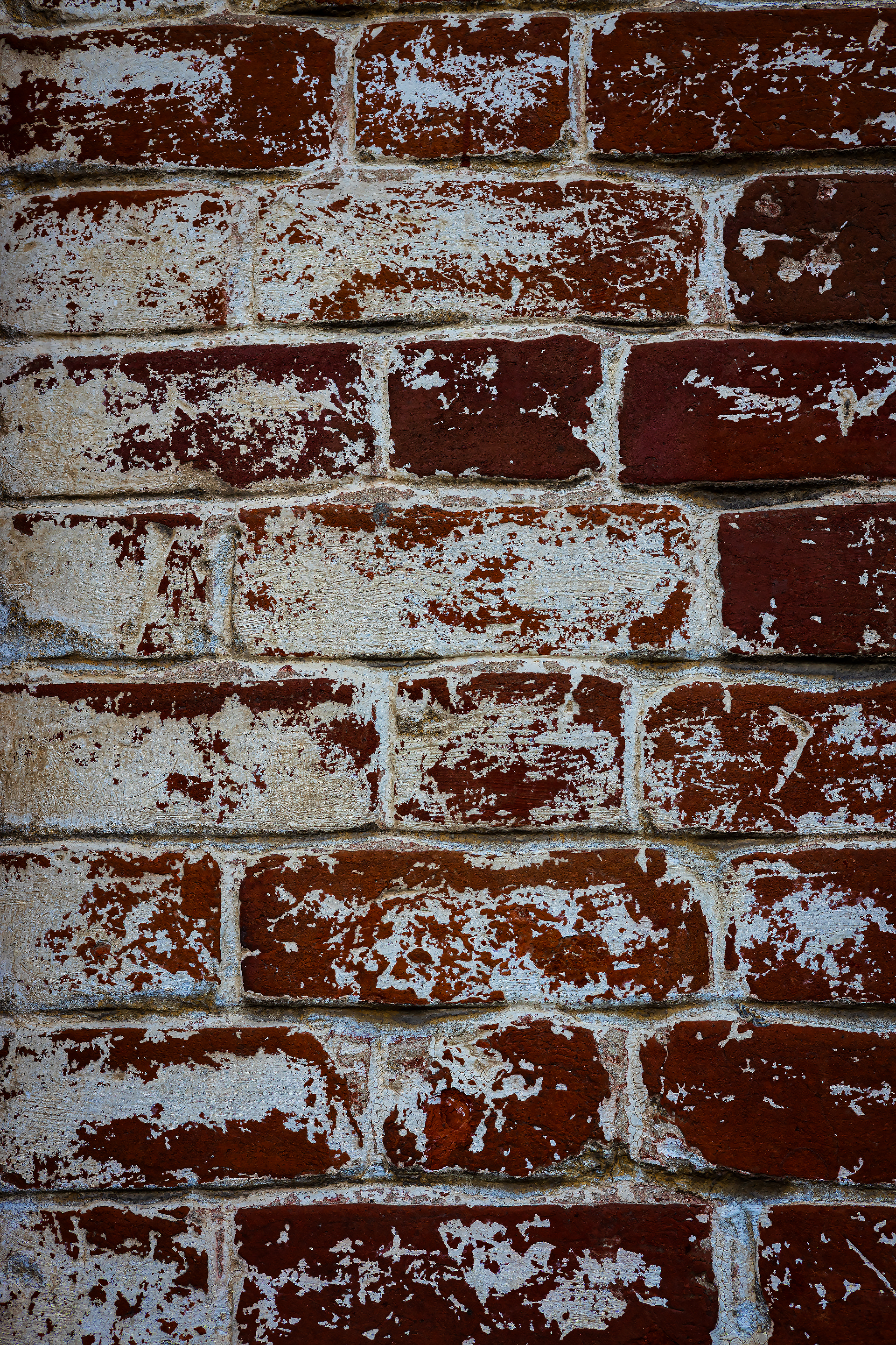 老红砖墙的纹理