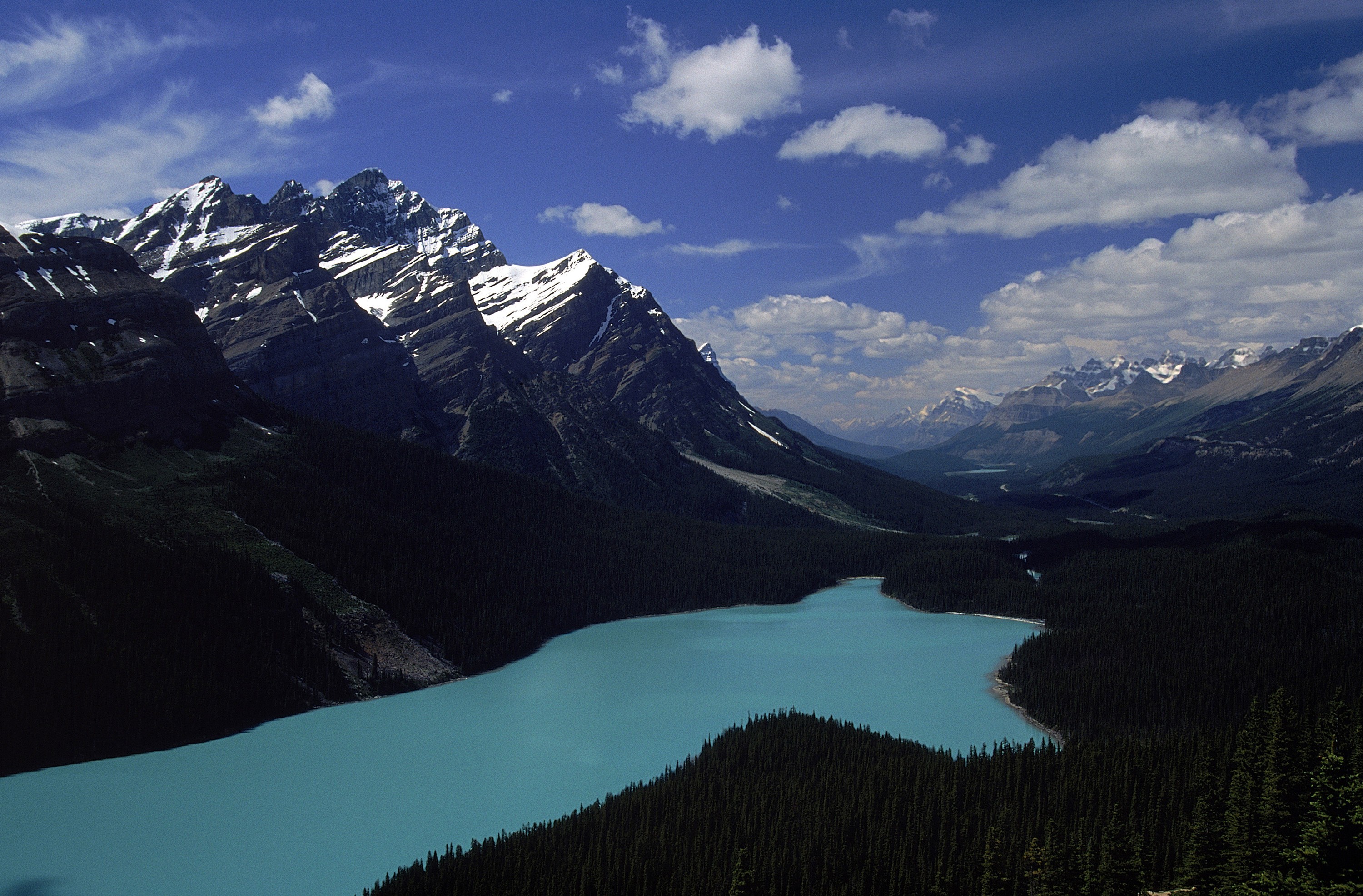 Wallpapers landscape mountains lake on the desktop