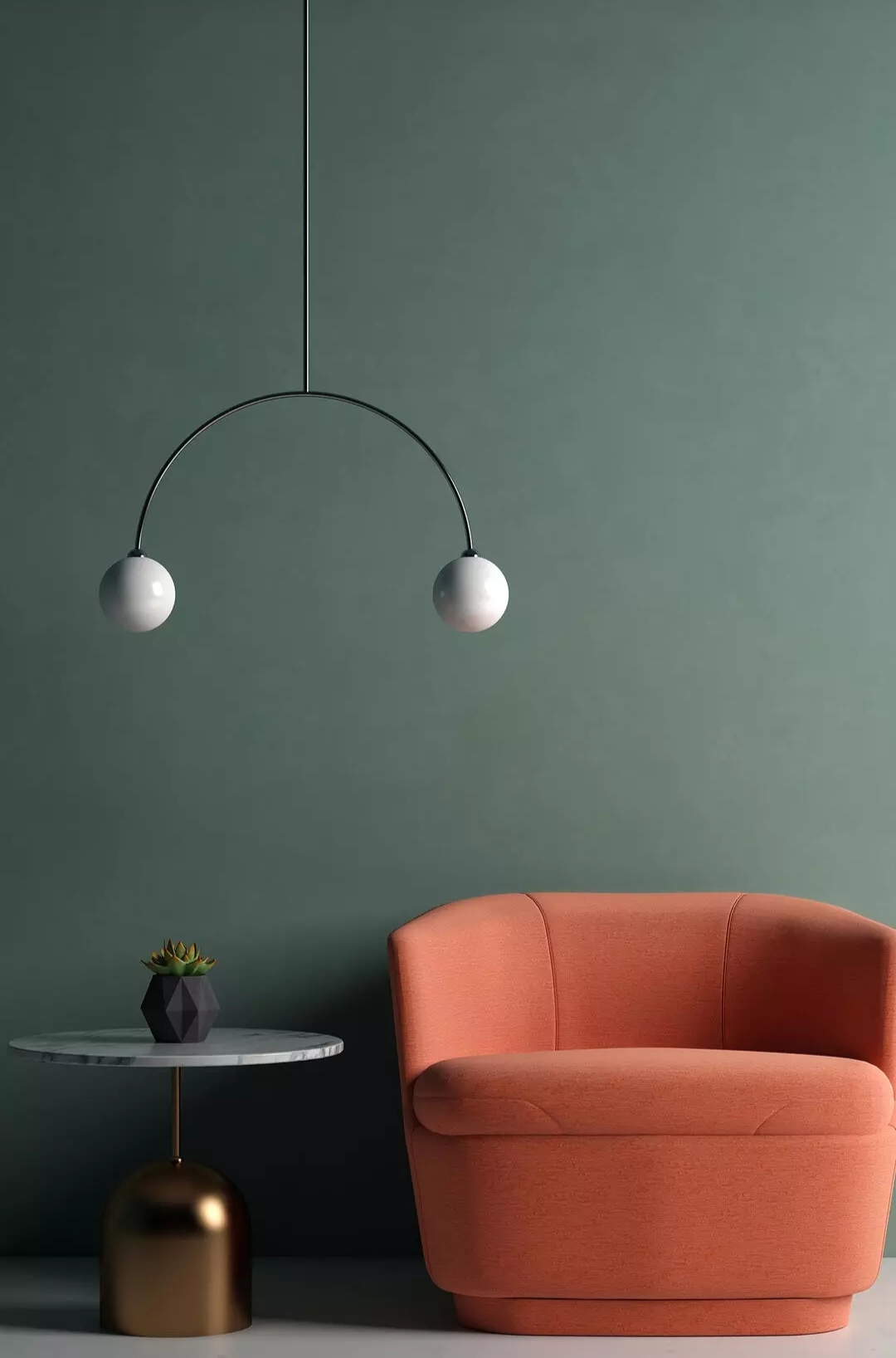 Бесплатное фото Авангардный и яркий стиль интерьера