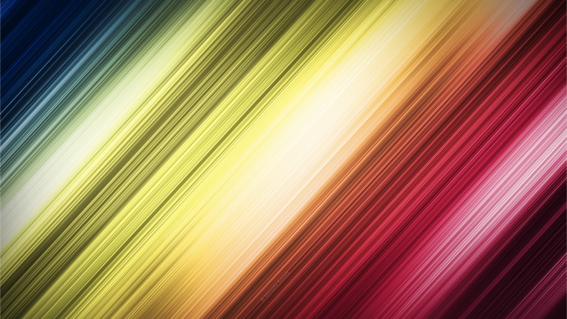 Wallpapers line diagonally multi colored on the desktop