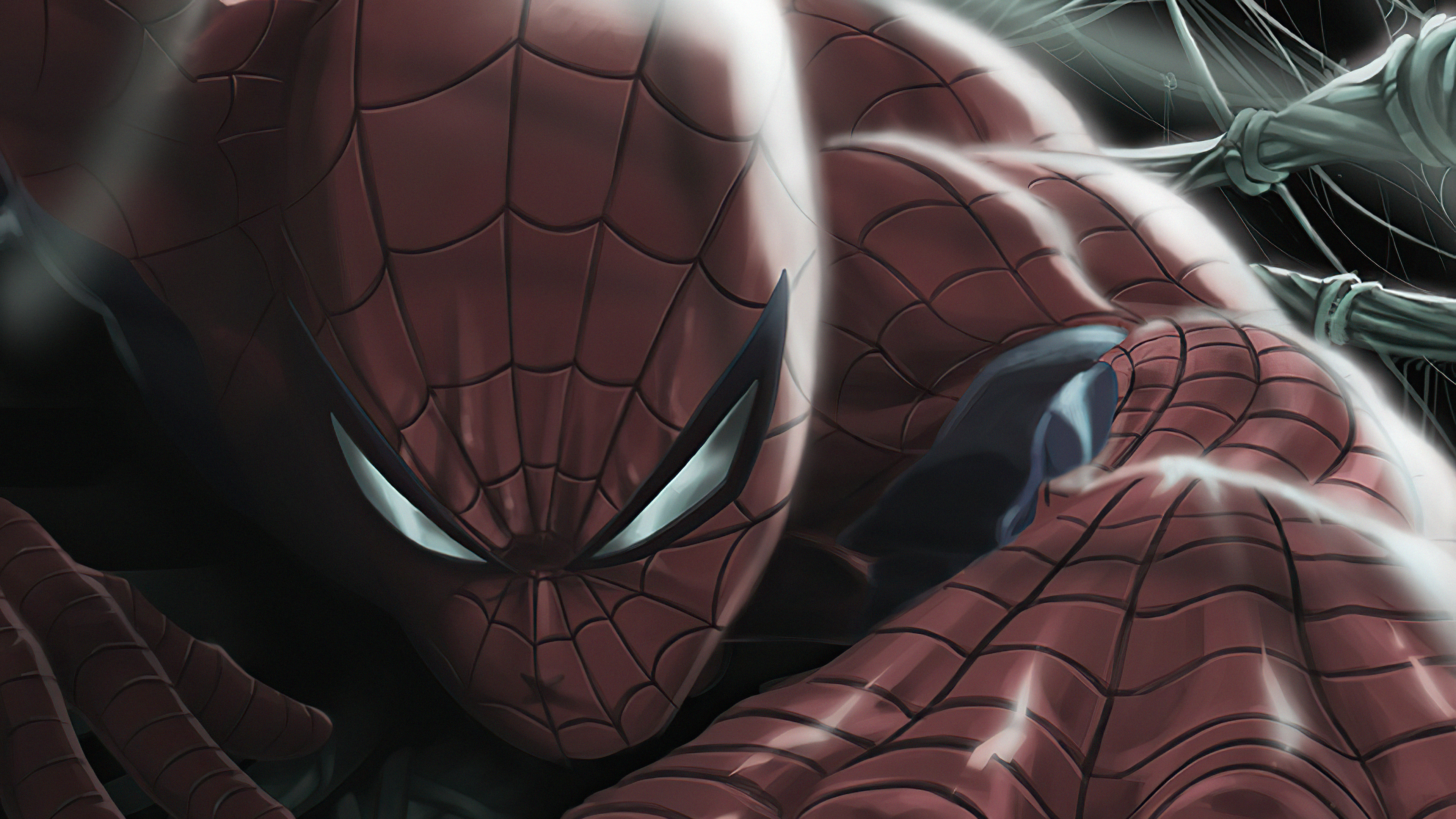 Wallpapers spider man artist costume on the desktop