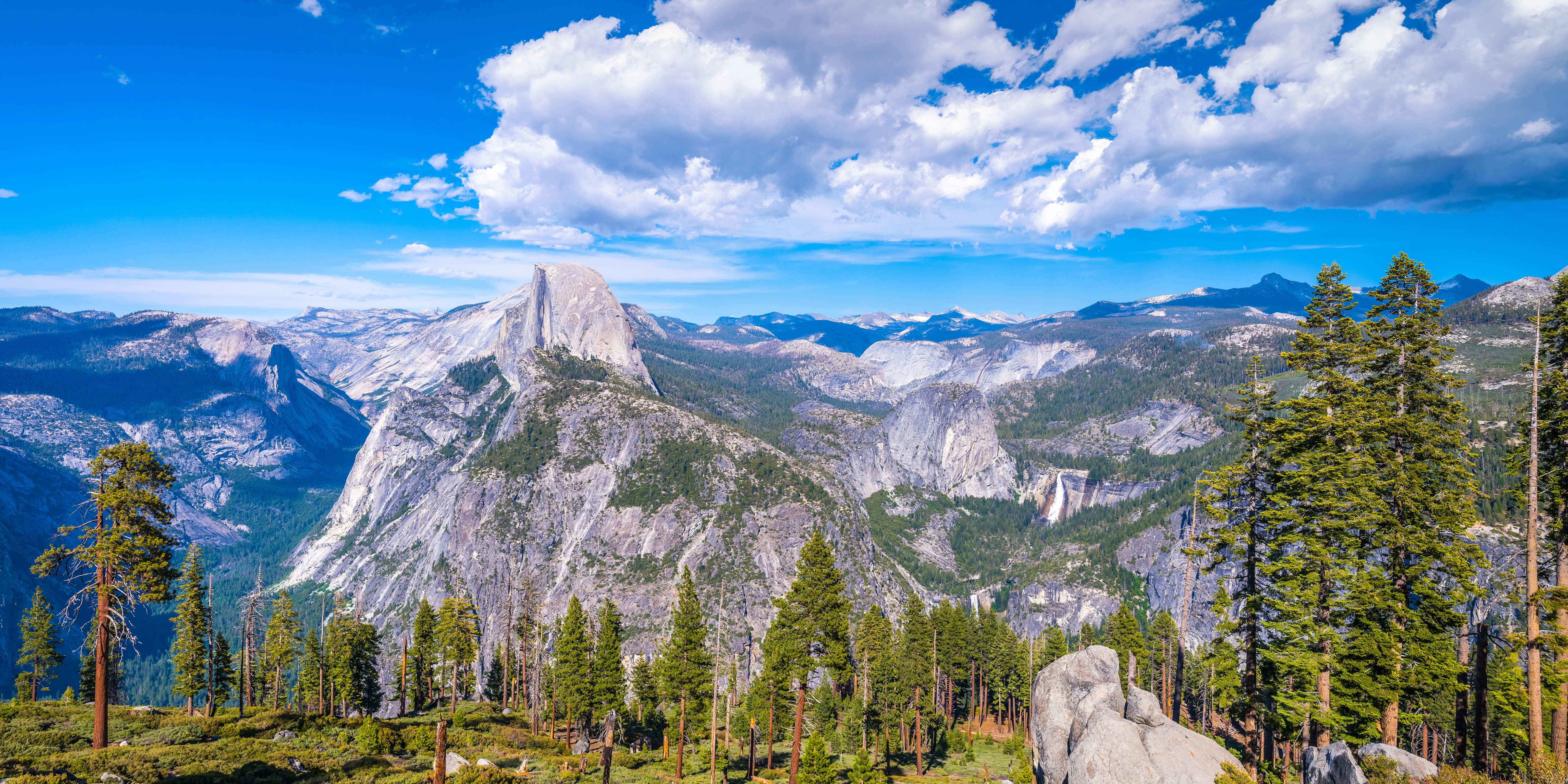 Wallpapers mountains clouds reserve parks usa on the desktop