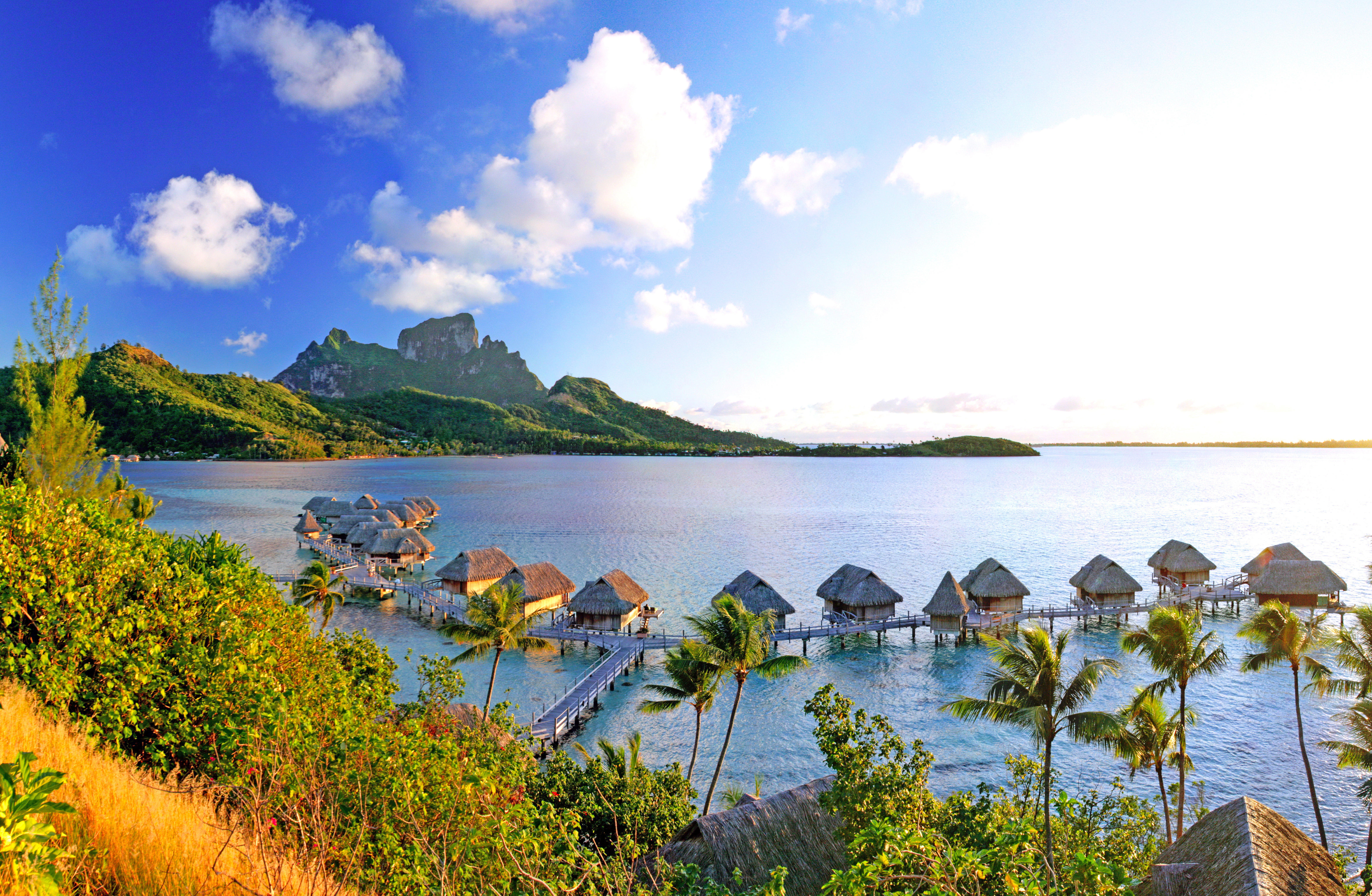 Wallpapers Bora bora tropics sea on the desktop