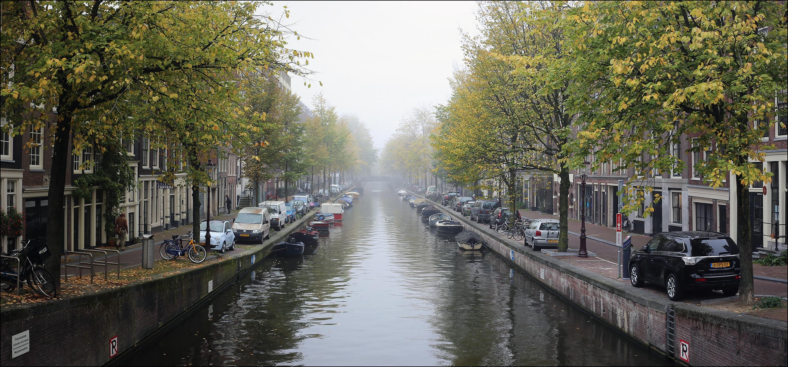 桌面上的壁纸水渠 阿姆斯特丹 街道