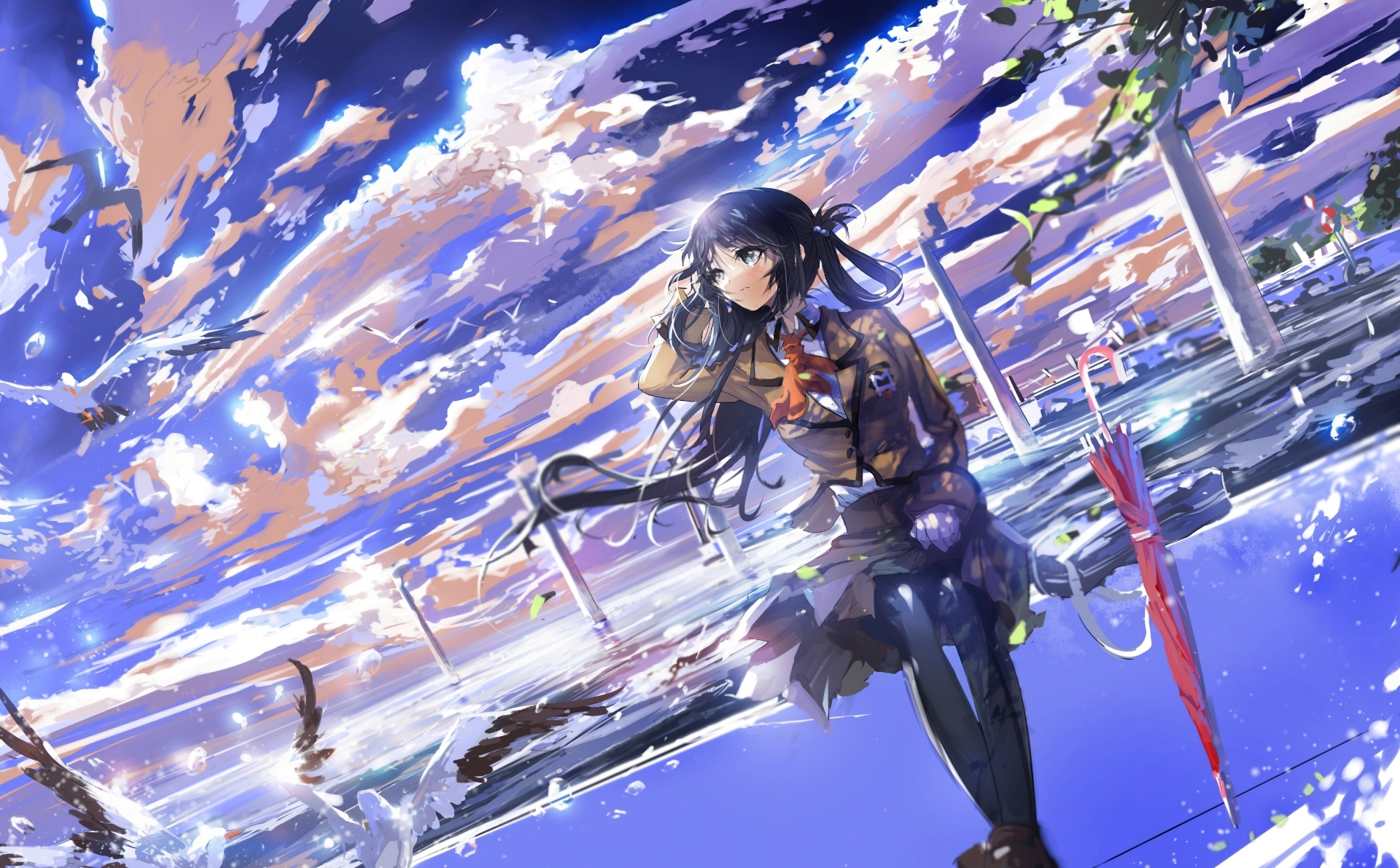 Wallpapers anime anime girls screenshot on the desktop