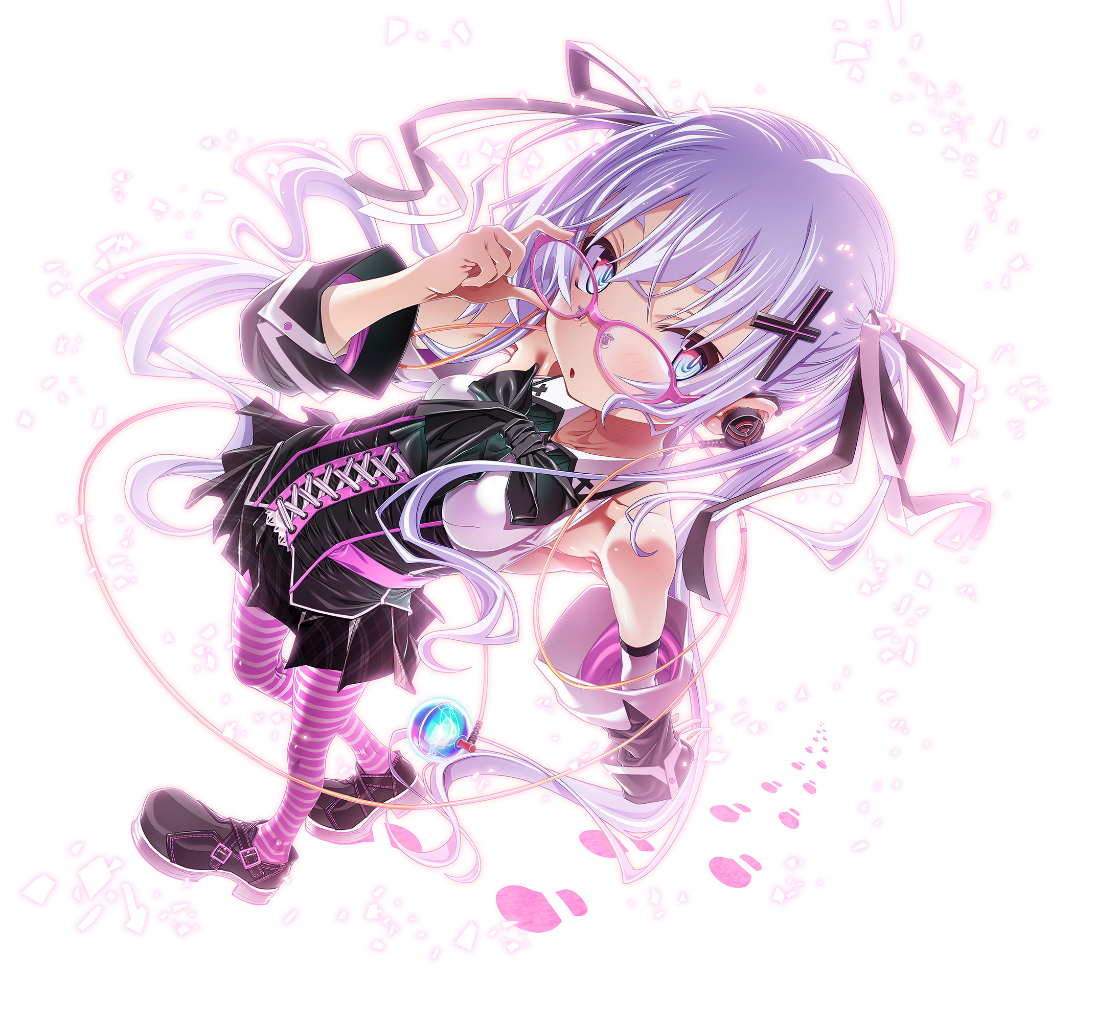 Wallpapers anime anime girls white background on the desktop
