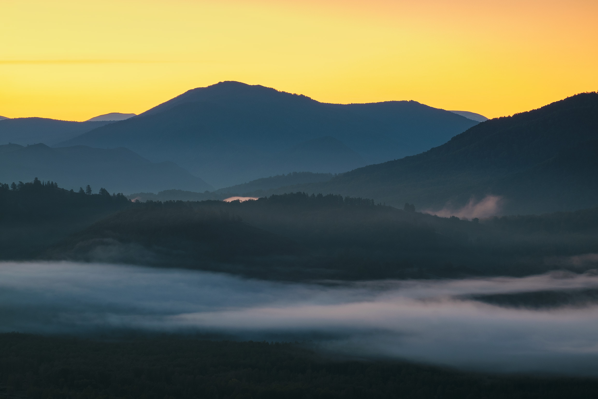 Free photo Altai Twilight