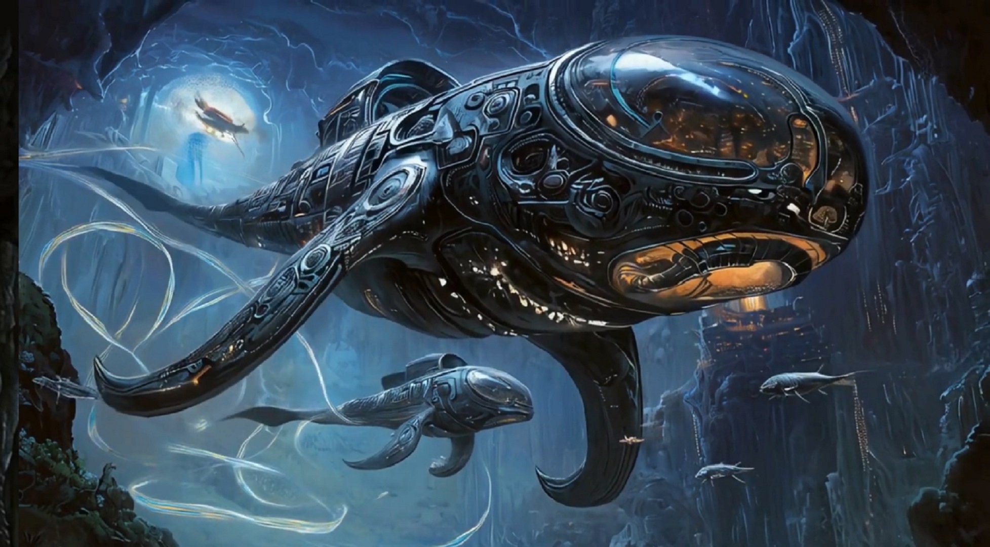 Underwater bathyscaphes