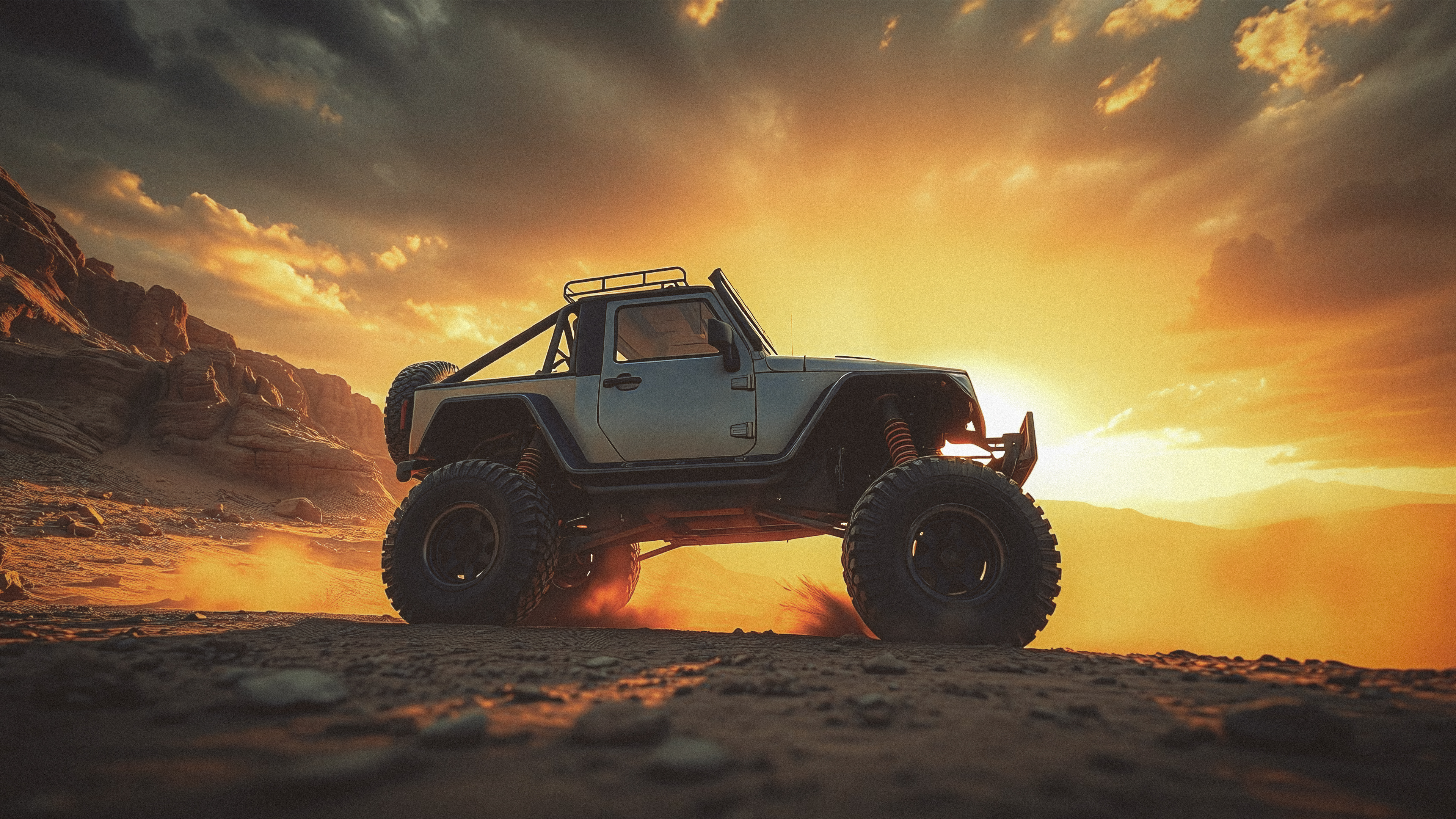 Бесплатное фото Внедорожник