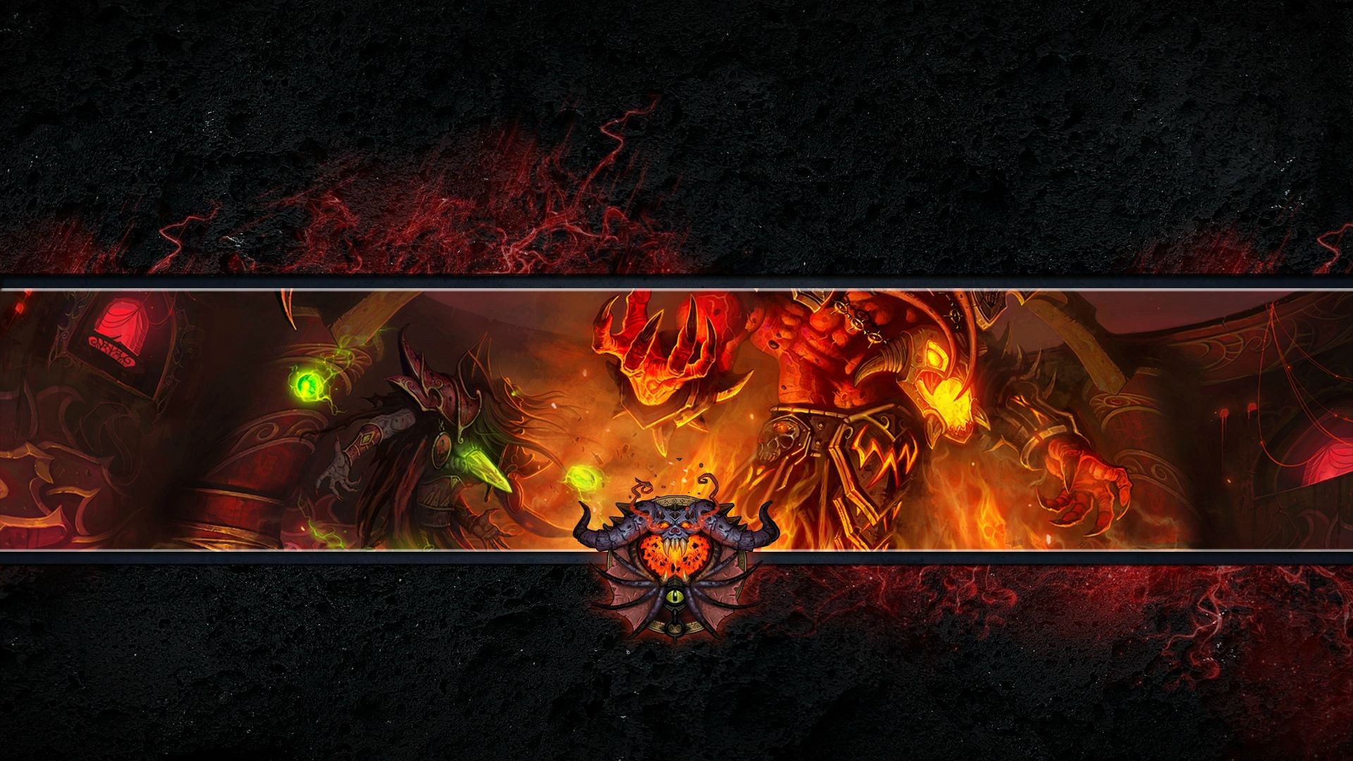 Обои видеоигры World of Warcraft Варлок на рабочий стол