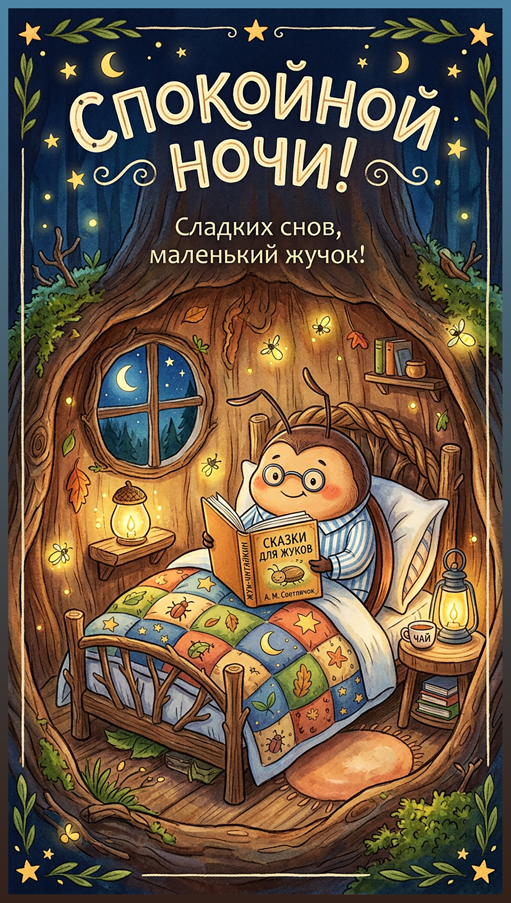 Free postcard Good night @rusrurus26