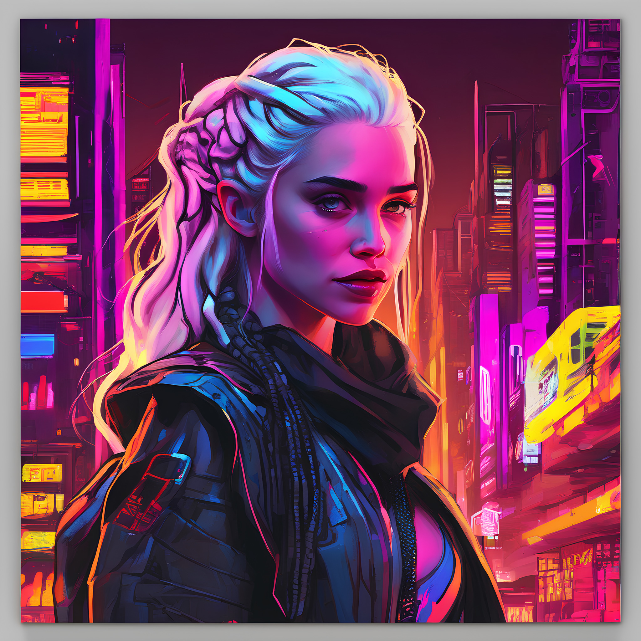 Daenerys cyberpunk