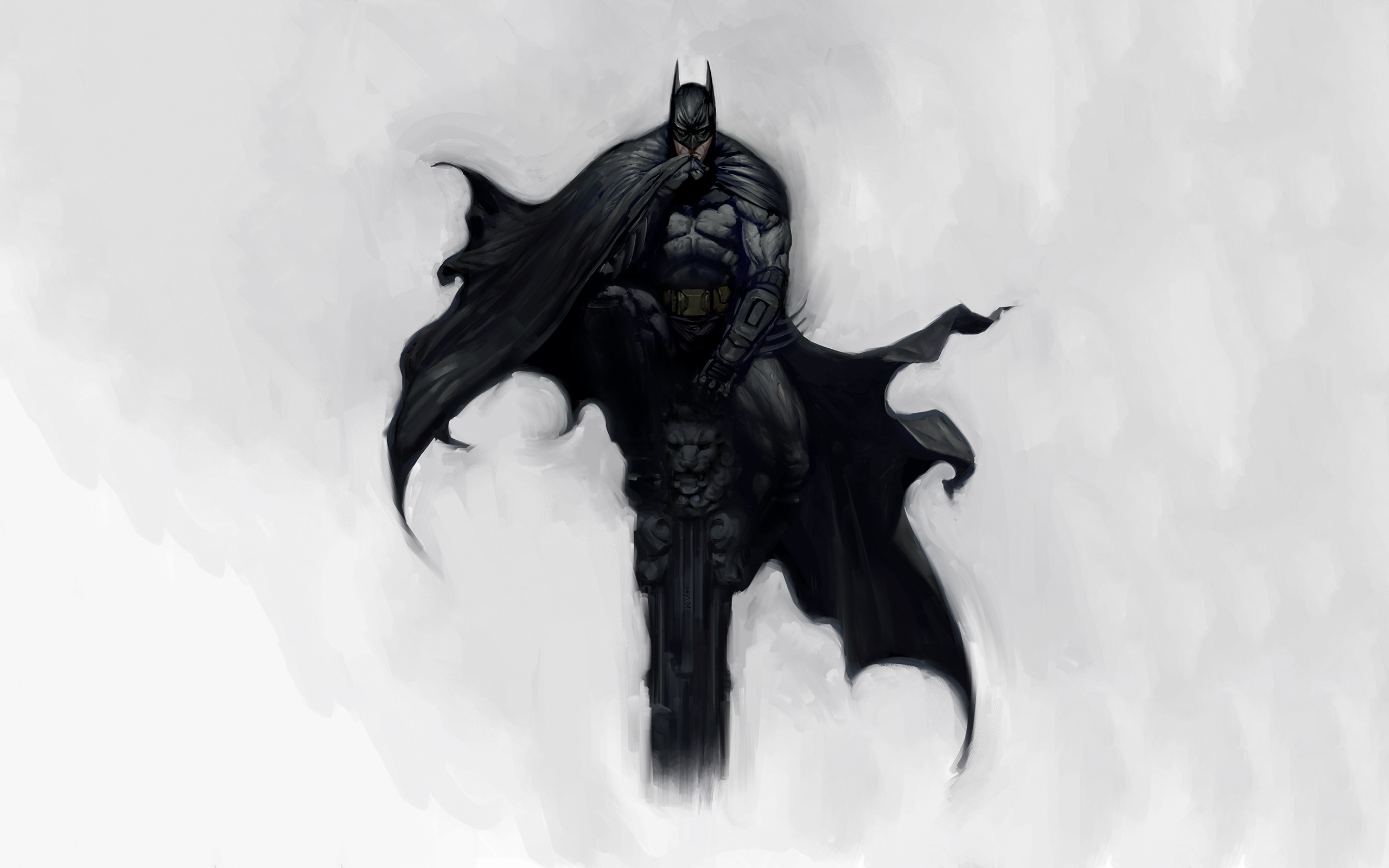 Wallpapers anime Batman computer wallpaper on the desktop