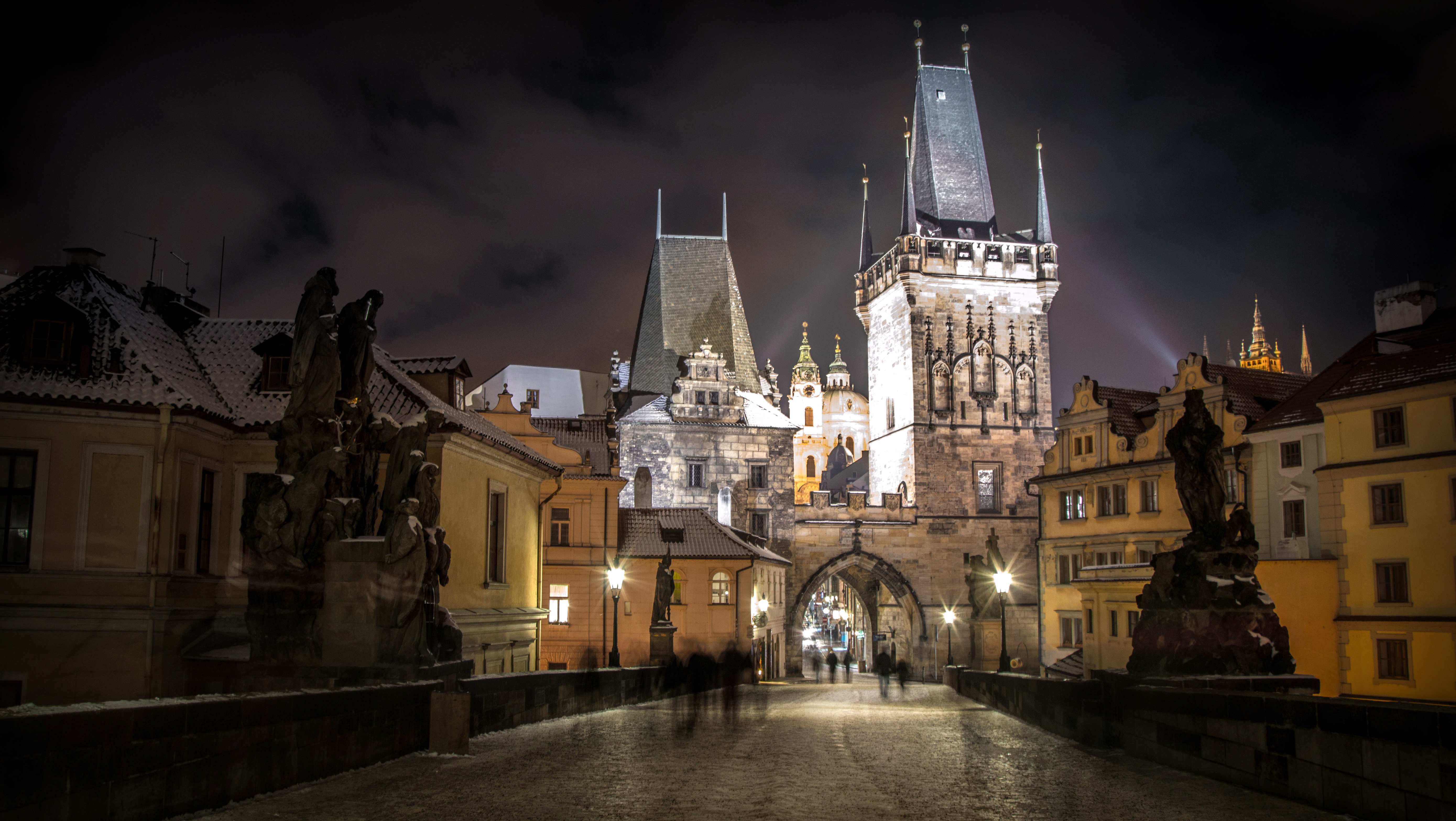 Wallpapers city Czech Republic cathedral on the desktop