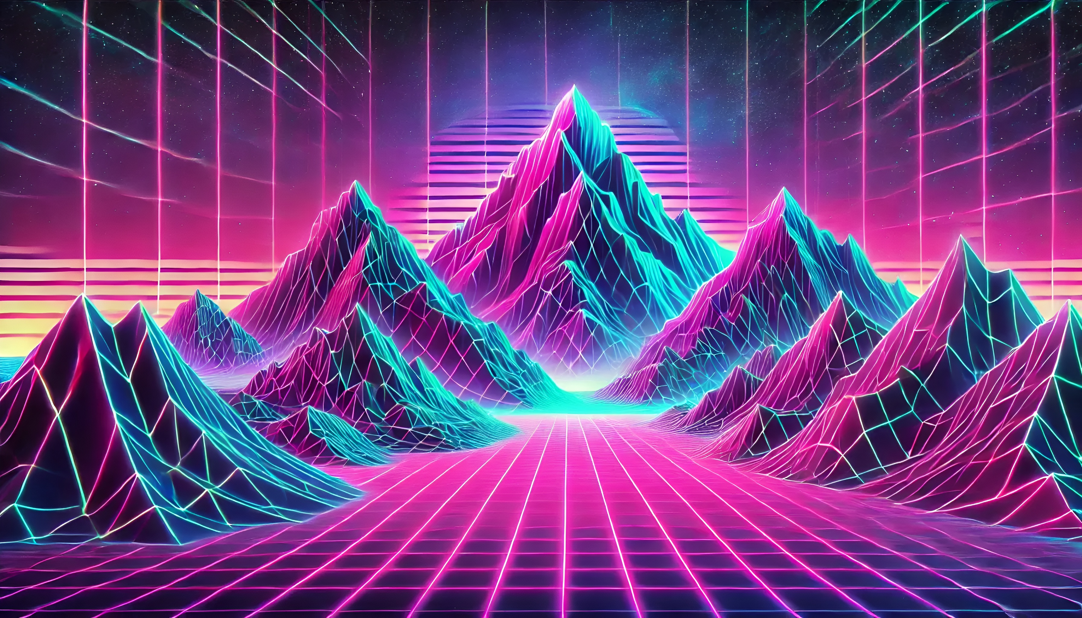 免费照片抽象山脉