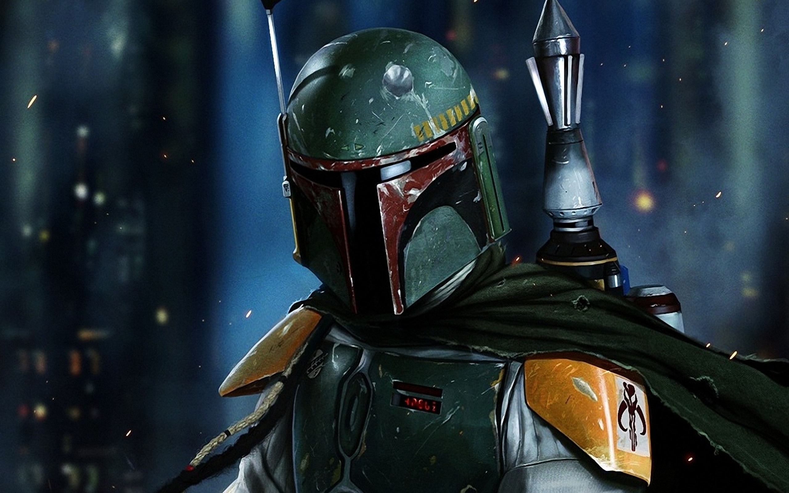 Wallpapers boba fett helmet mask on the desktop