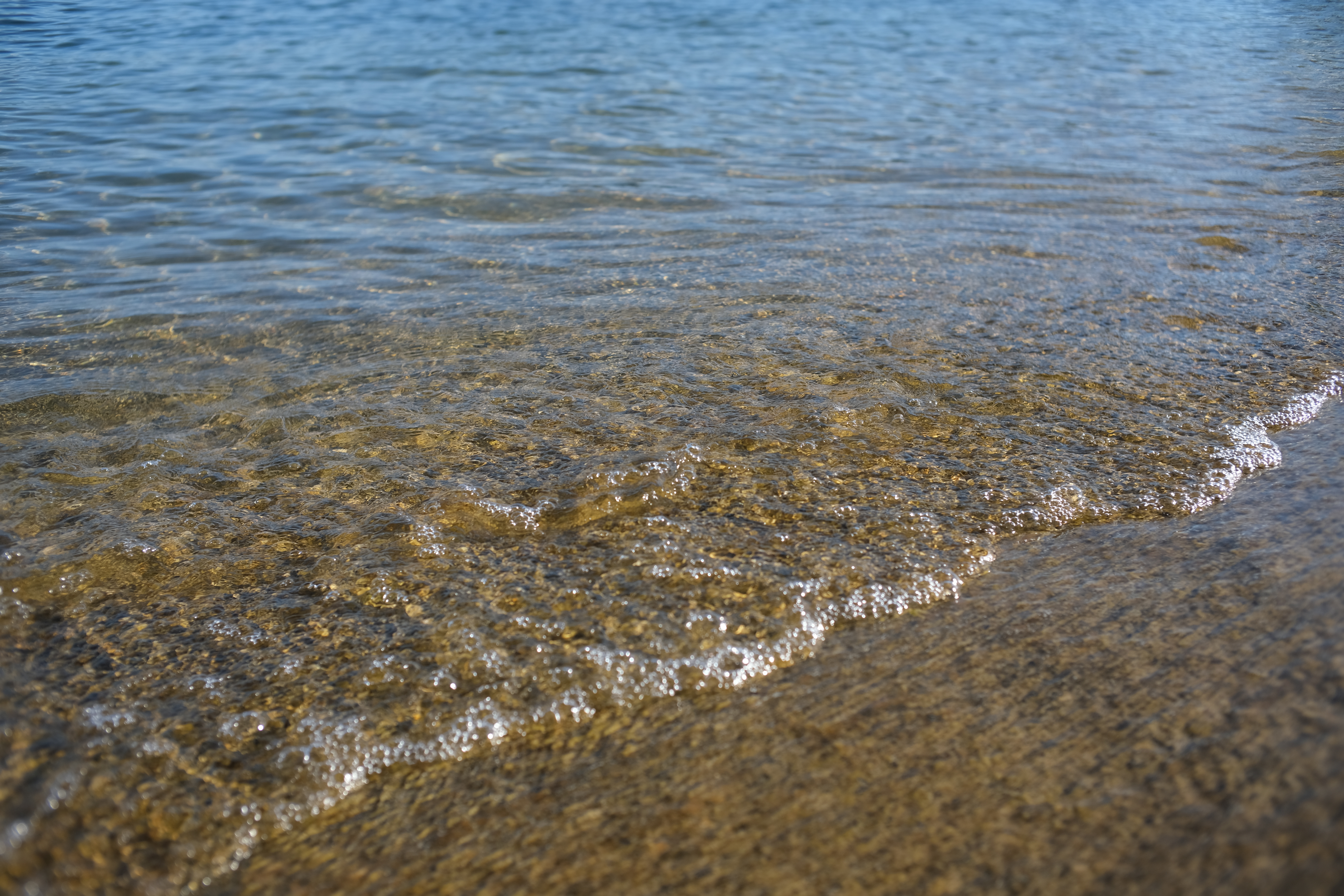 Free photo River calm wave