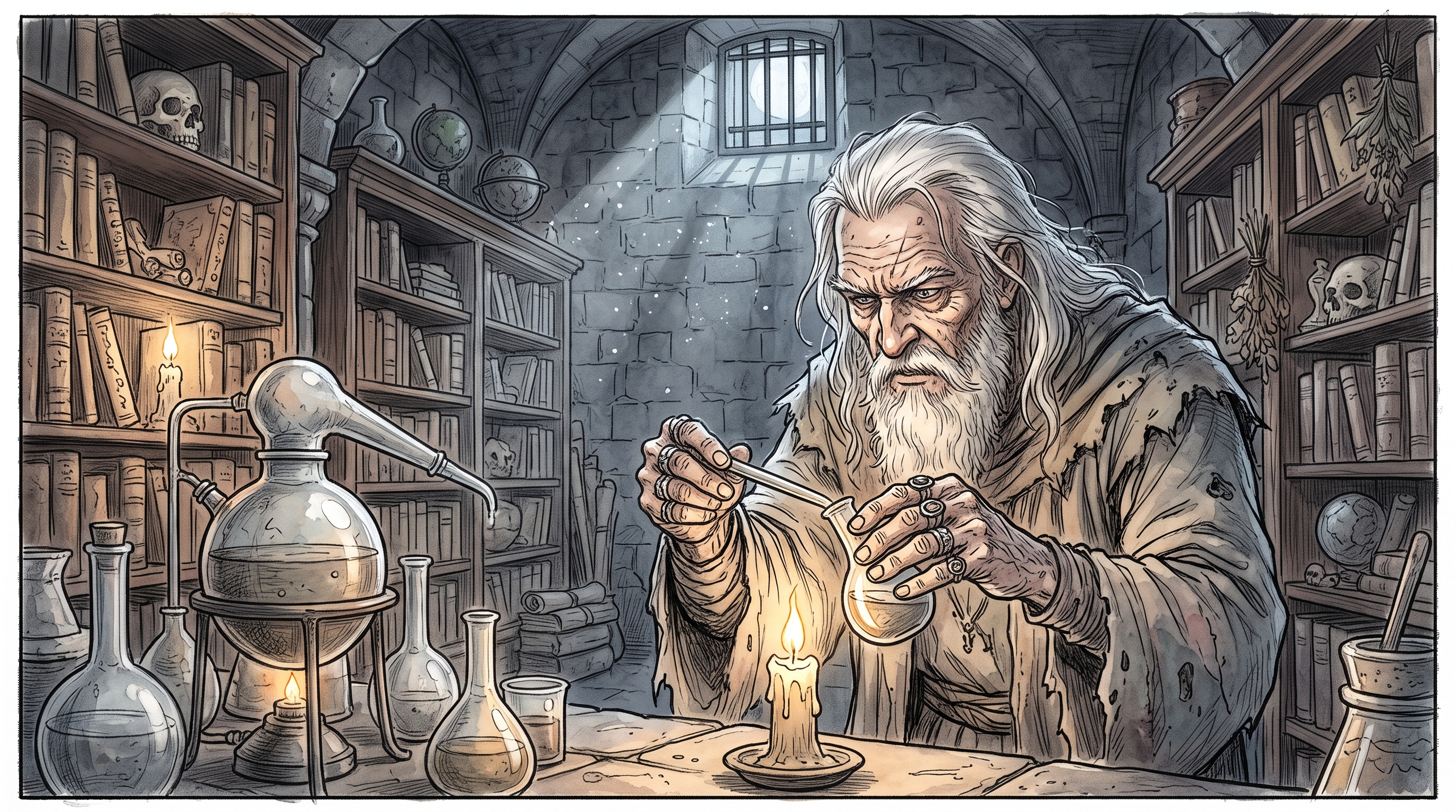 Wallpapers alchemist flask potion on the desktop