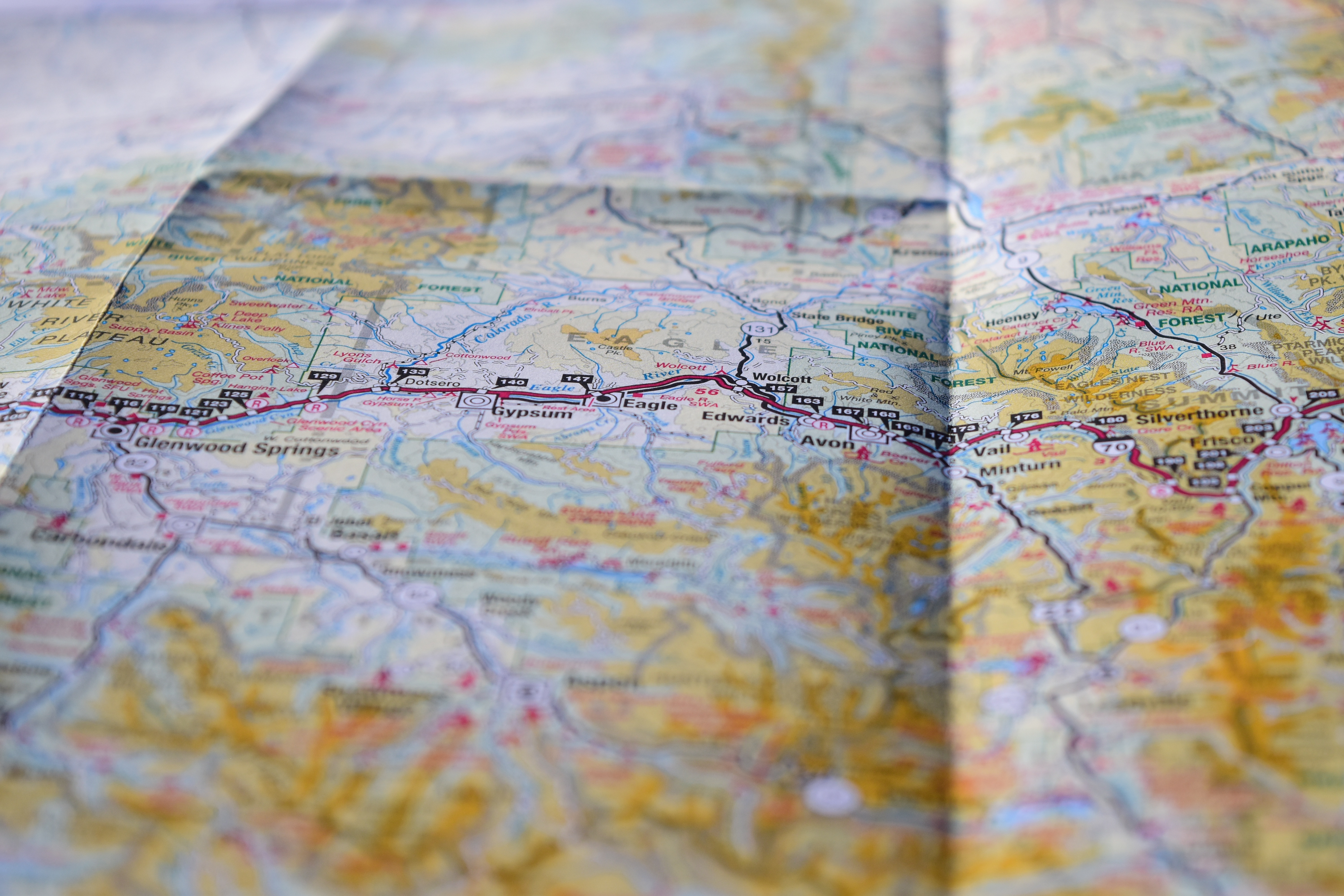 Wallpapers line route material on the desktop