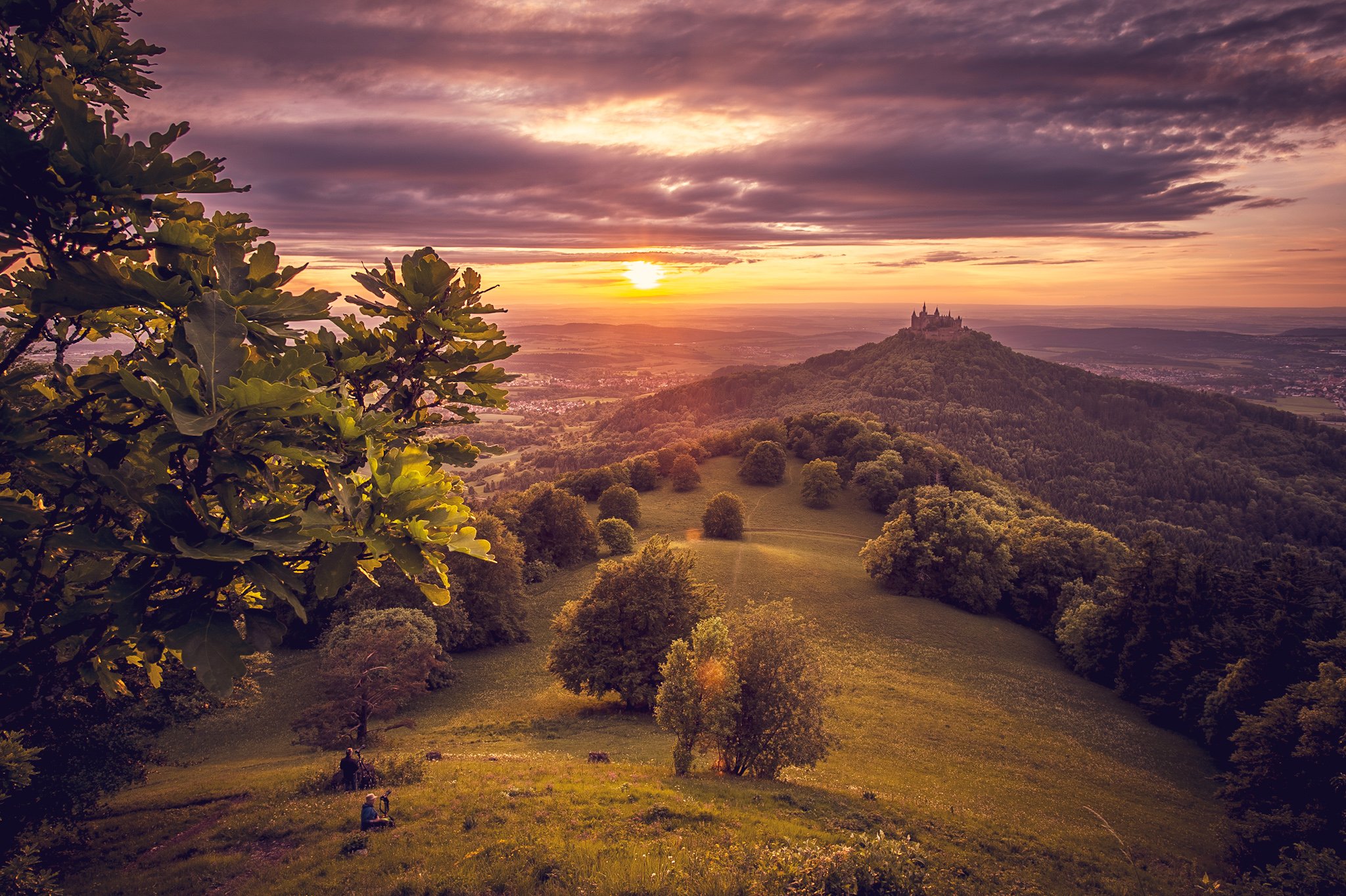 Wallpapers Burg Hohenzollern Germany landscape on the desktop