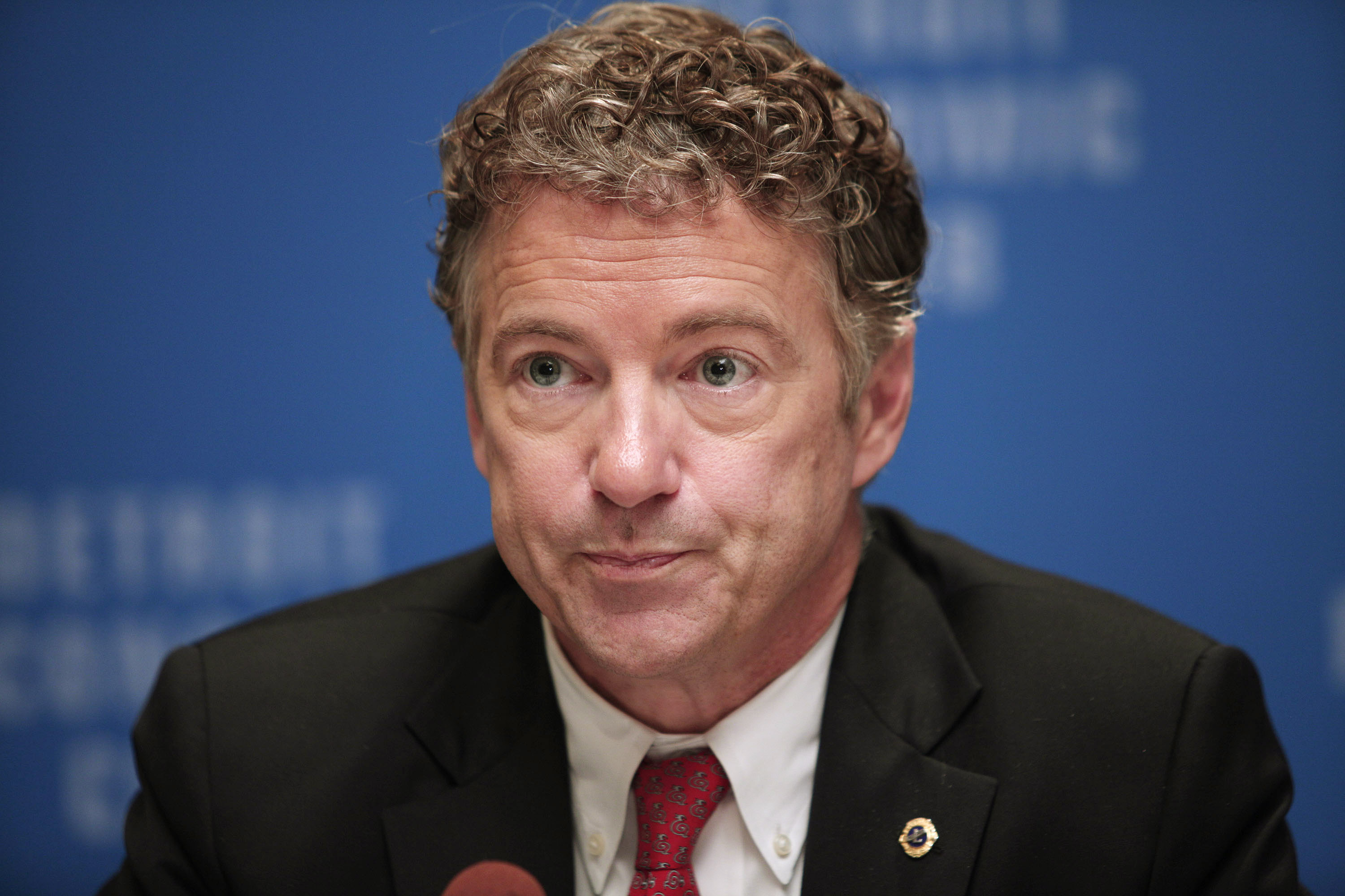 Free photo Rand Paul in a suit and tie.