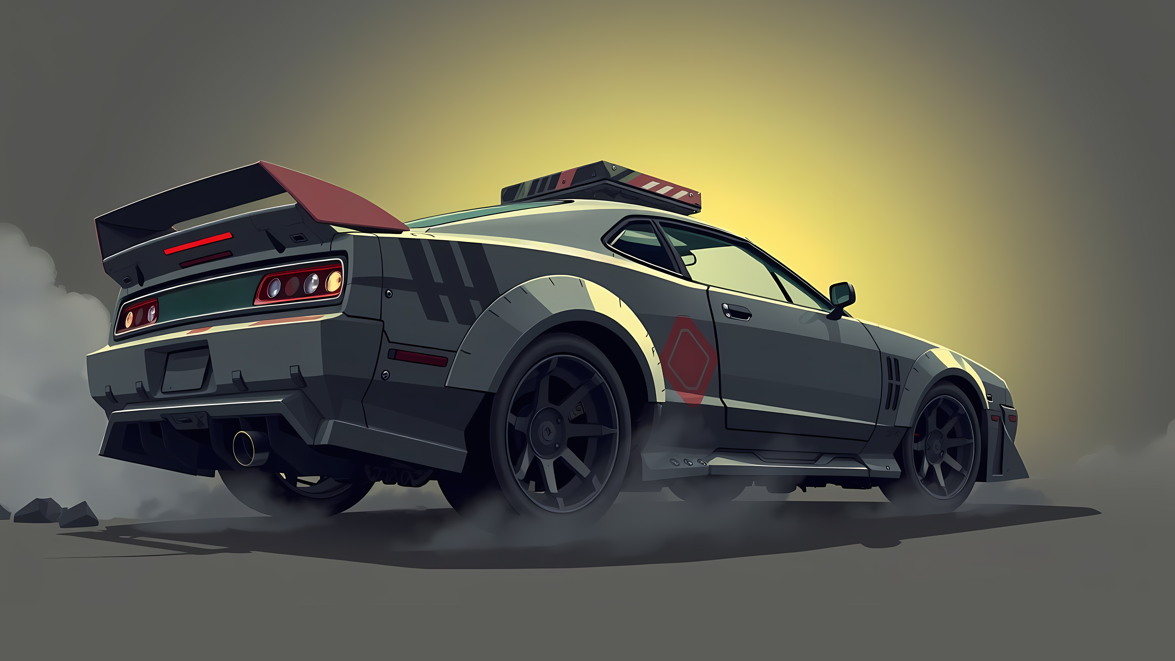 Illustration of an automobile