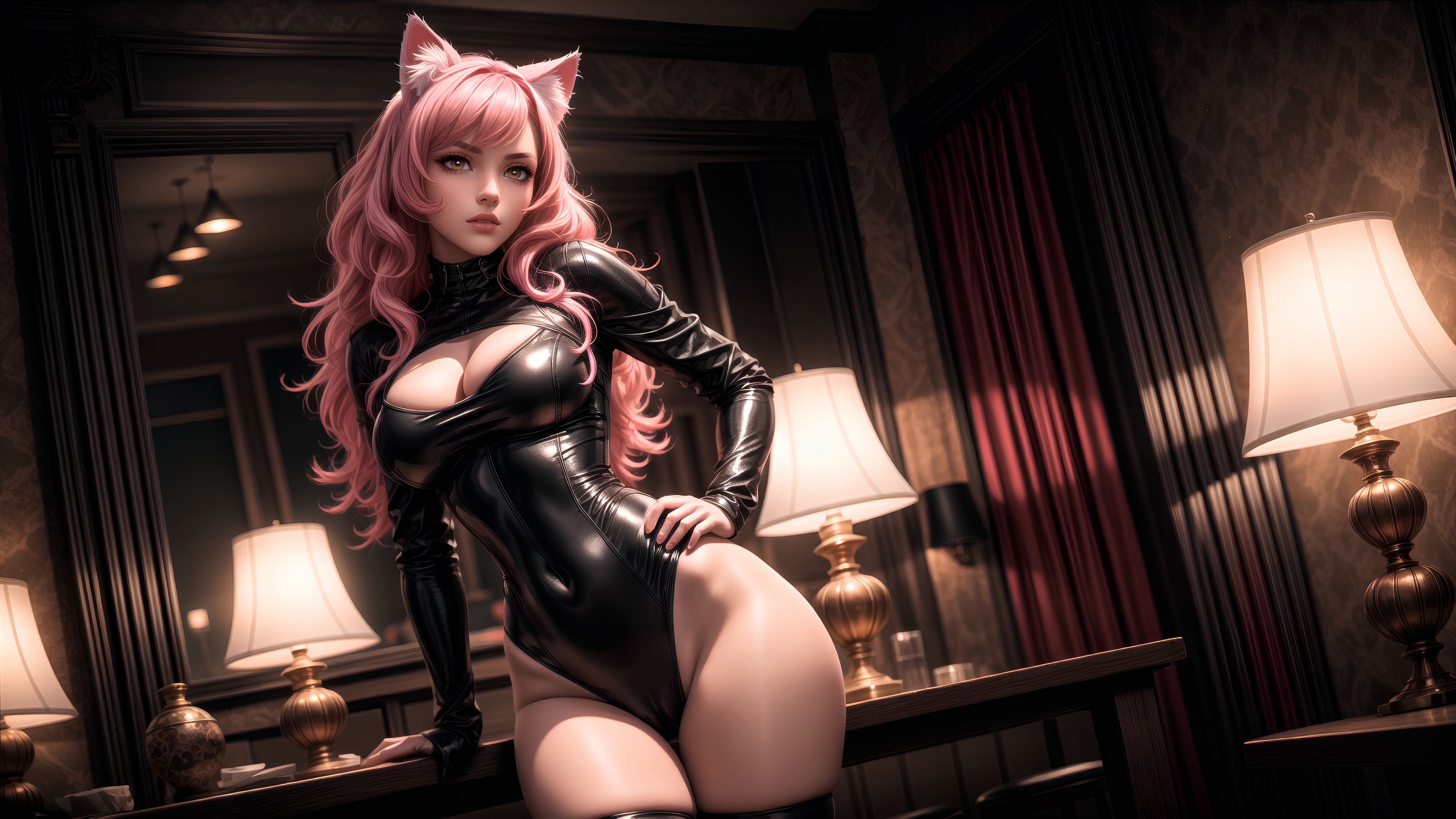 Фото на стол (Девушки/Арт/Косплей/Фэнтези/Нейросеть)