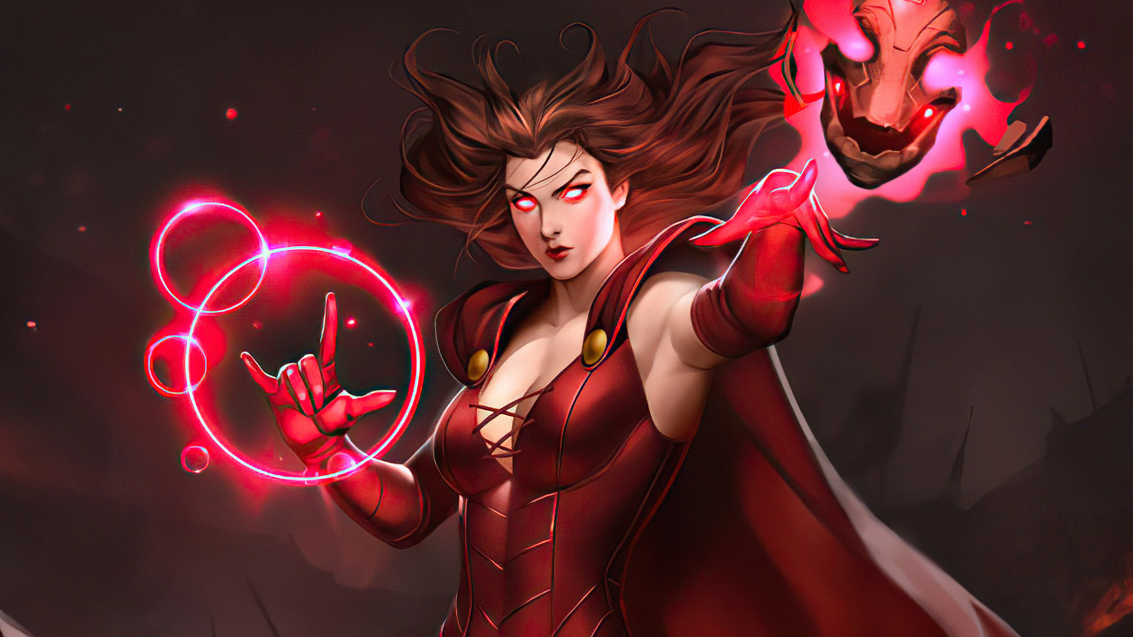 Wallpapers TV show Scarlet Witch movies on the desktop